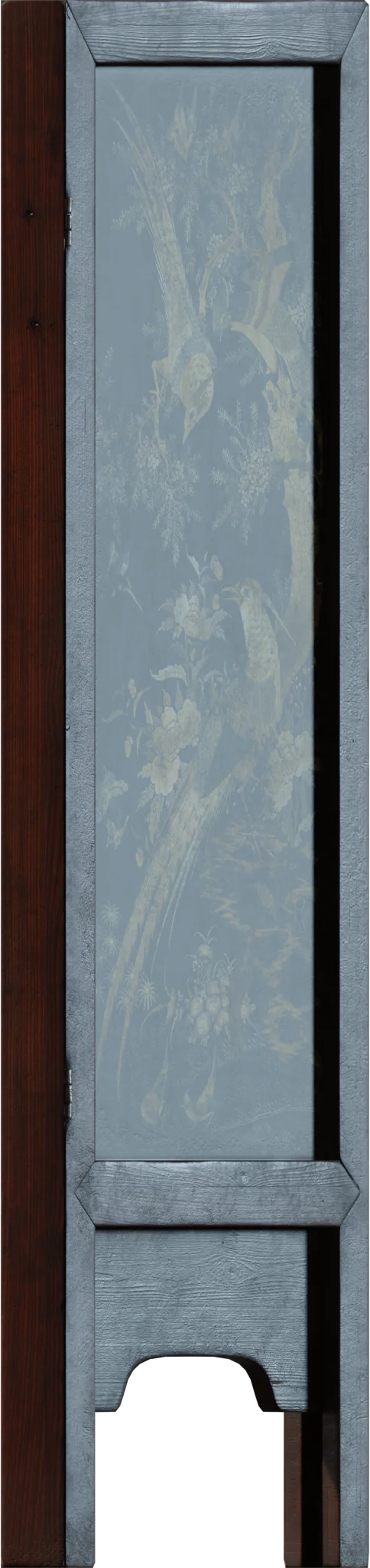 Chinese Silk Embroidery Two-Panel Folding Screen, 3D model preview 3