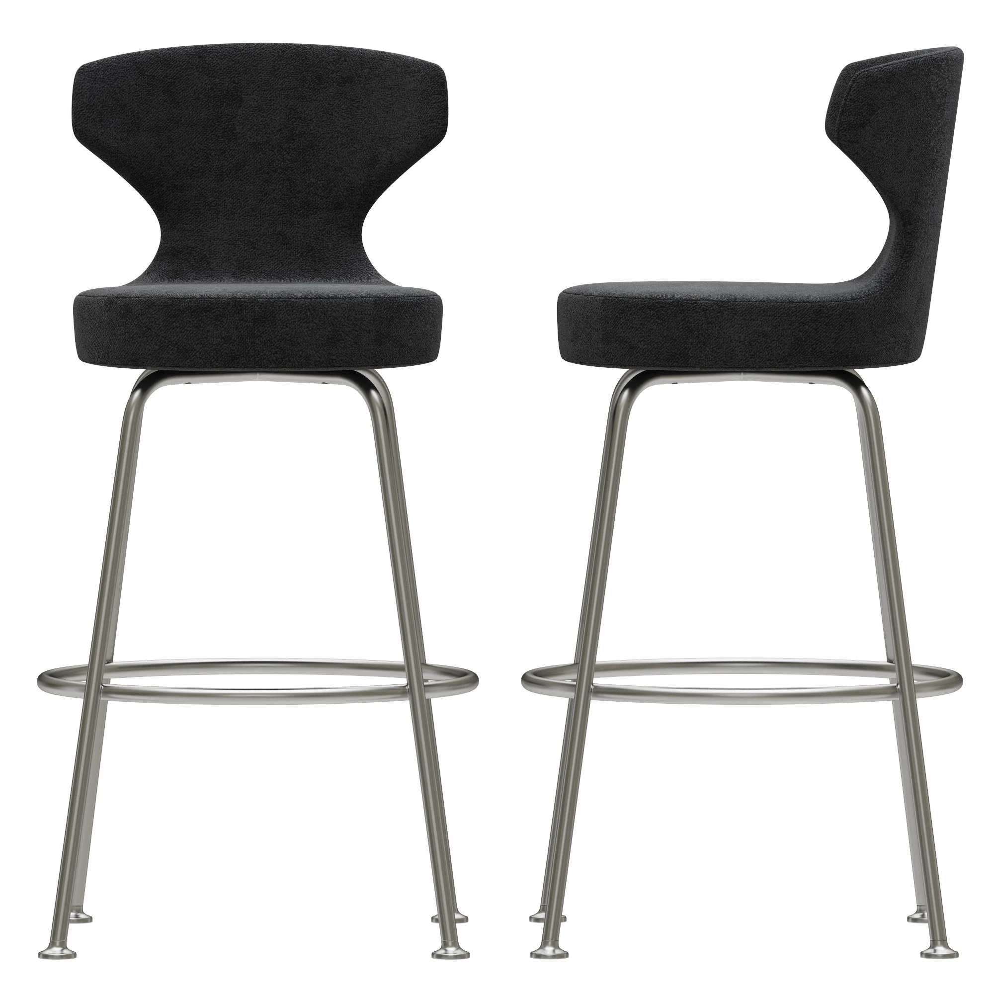 B&B Papilio Bar Stool — 3D model preview 7