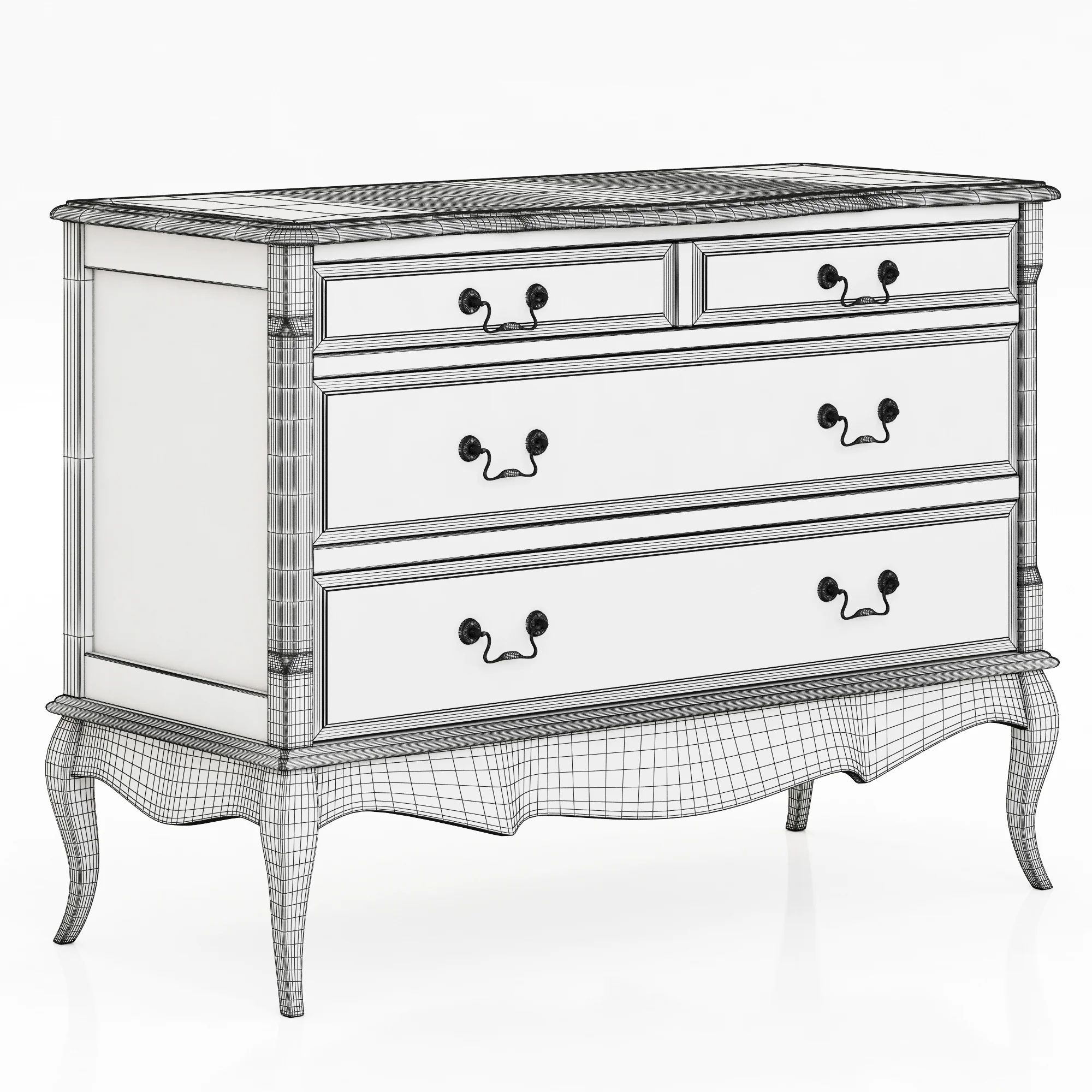 Dresser — 3D model preview 6