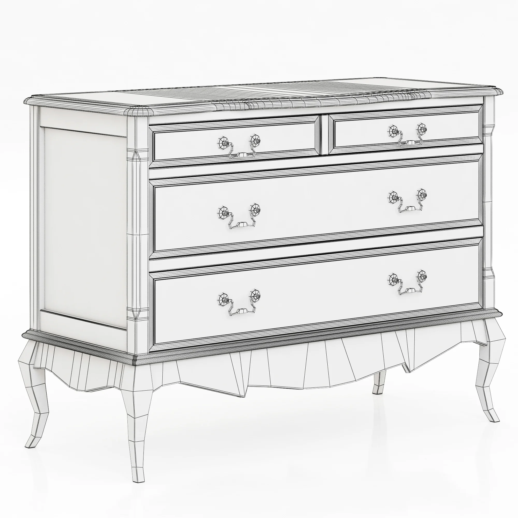 Dresser — 3D model preview 7