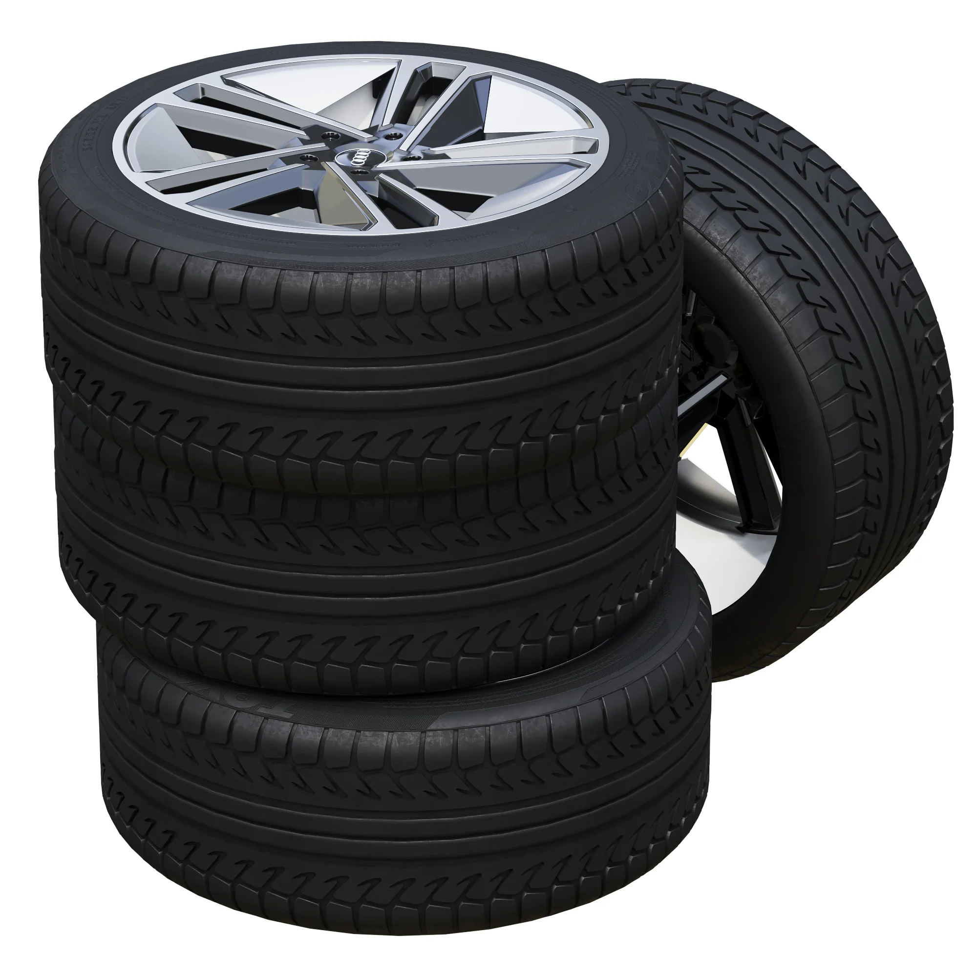 Audi Tires 7 — 3D model preview 3