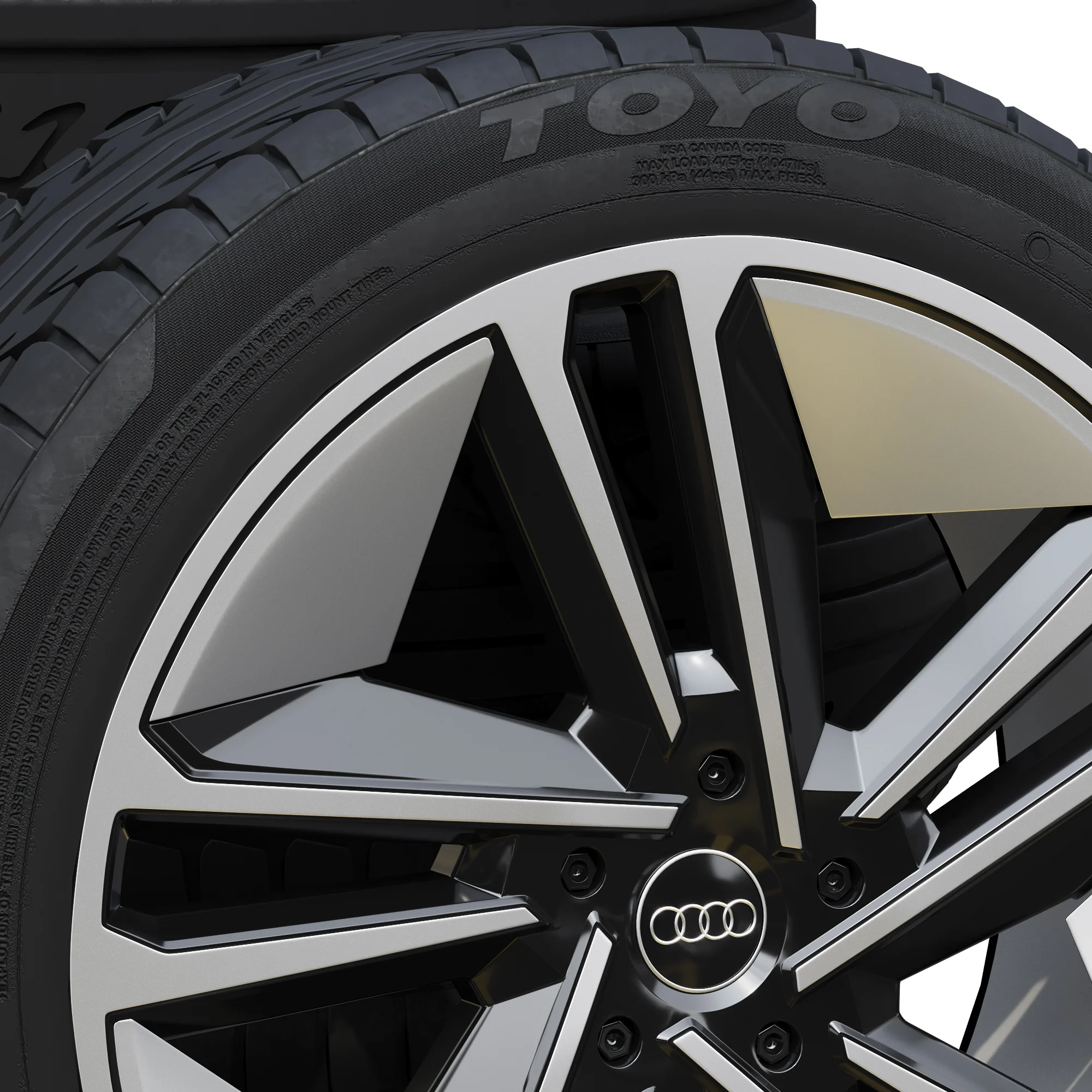 Audi Tires 7 — 3D model preview 4