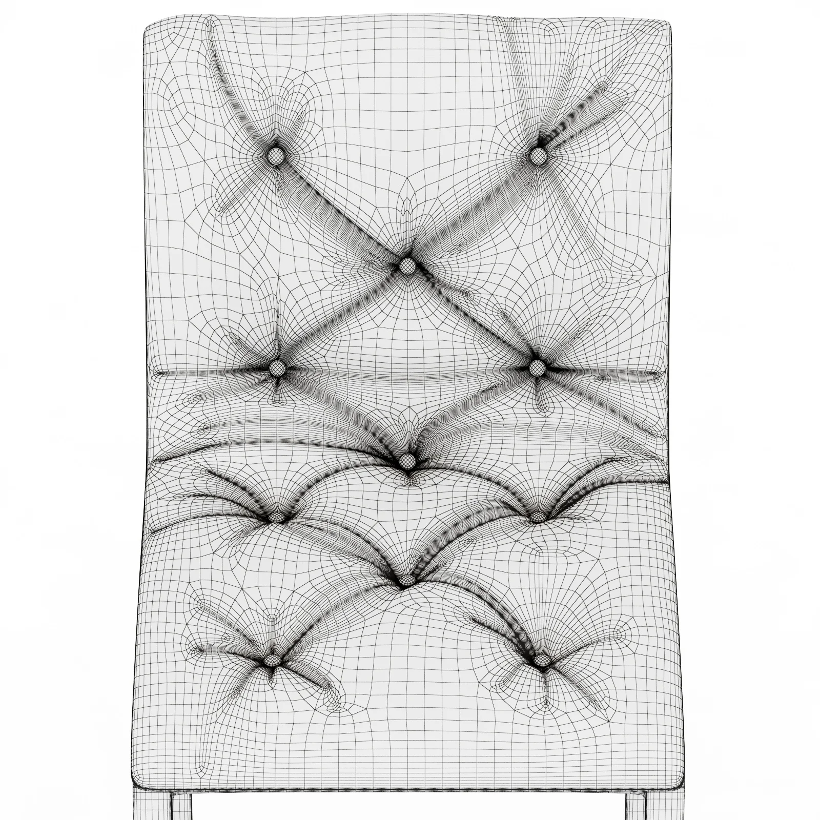 MIDJ Shine Chair — 3D model preview 11