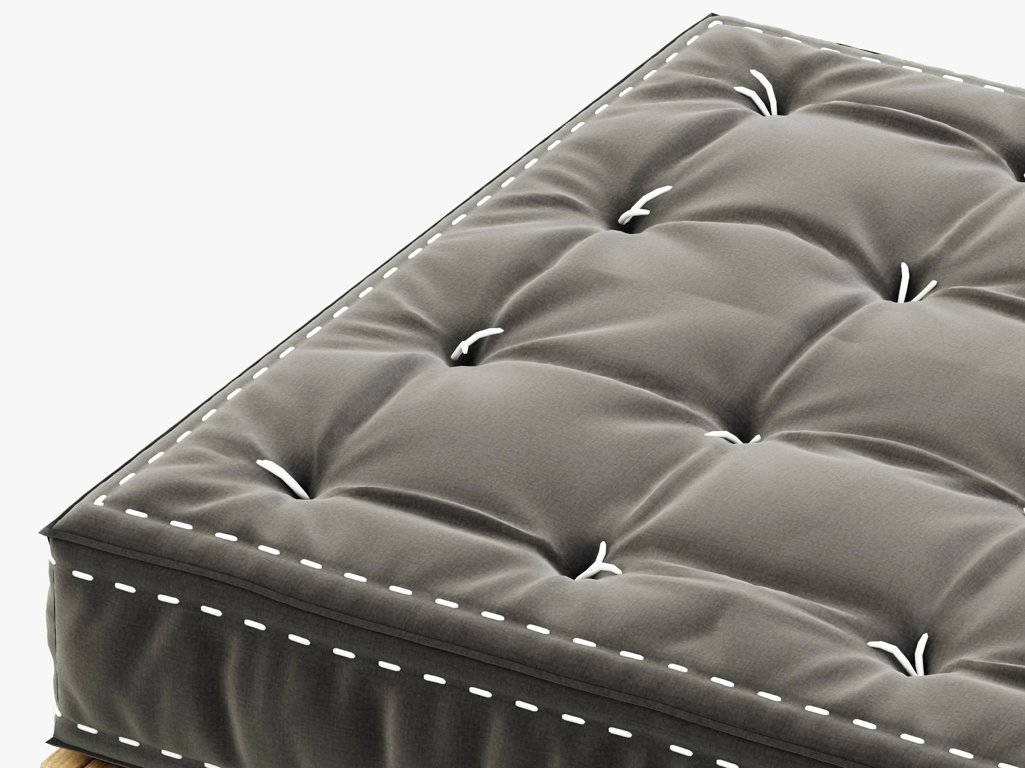 RH Teen Callum Ottoman — 3D model preview 3