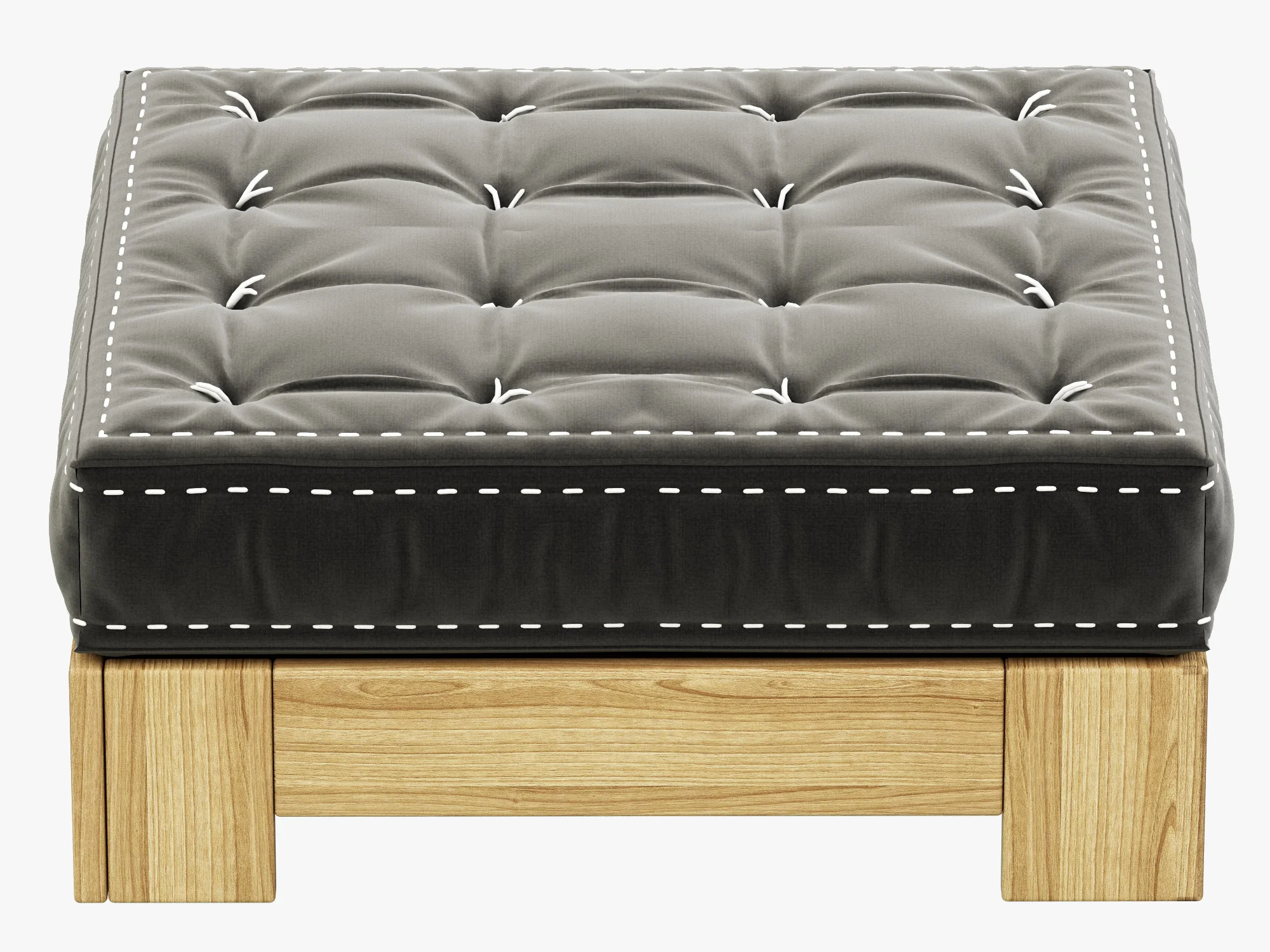 RH Teen Callum Ottoman — 3D model preview 6