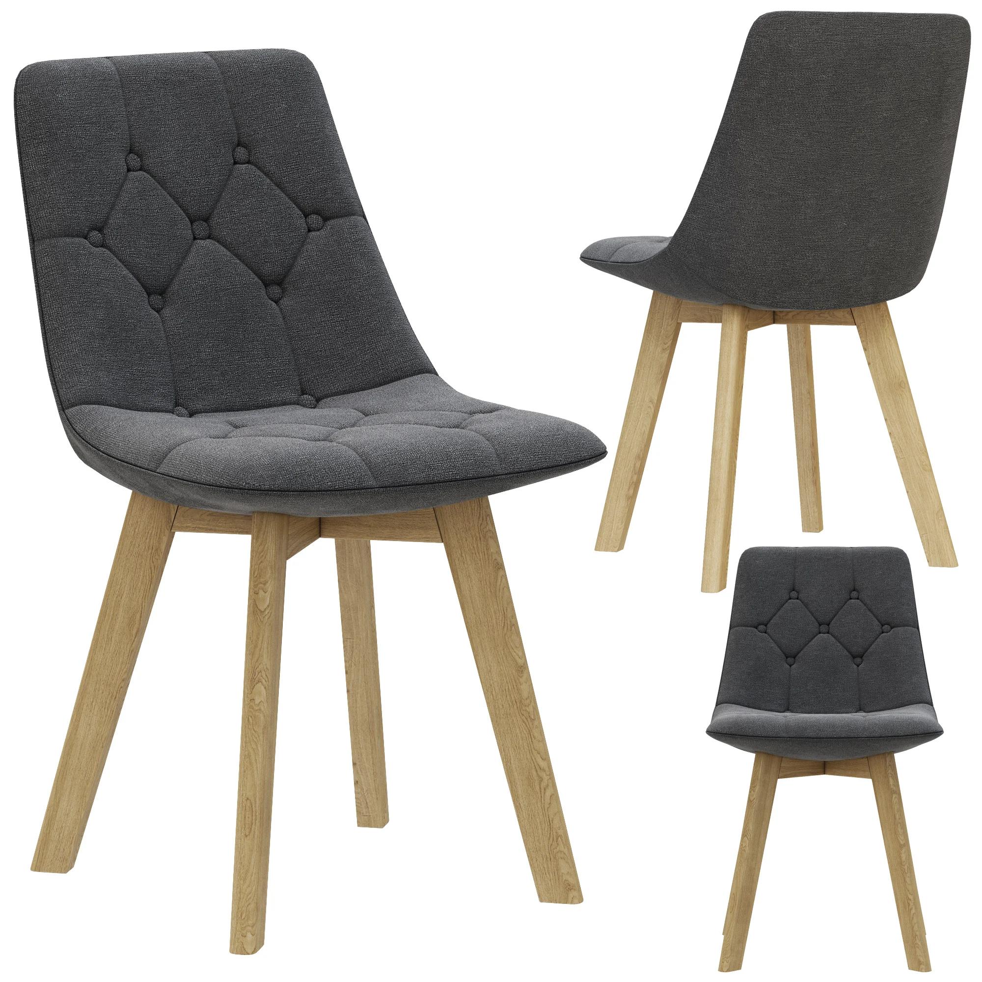 Milan Chair — 3D model preview 2
