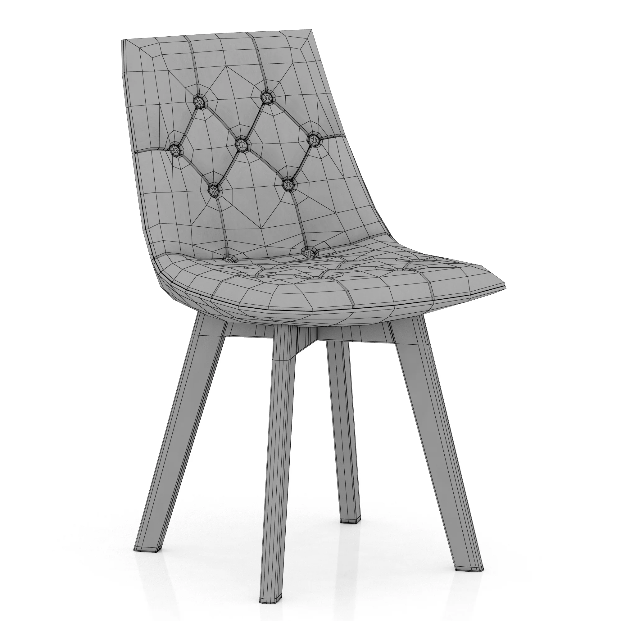 Milan Chair — 3D model preview 8