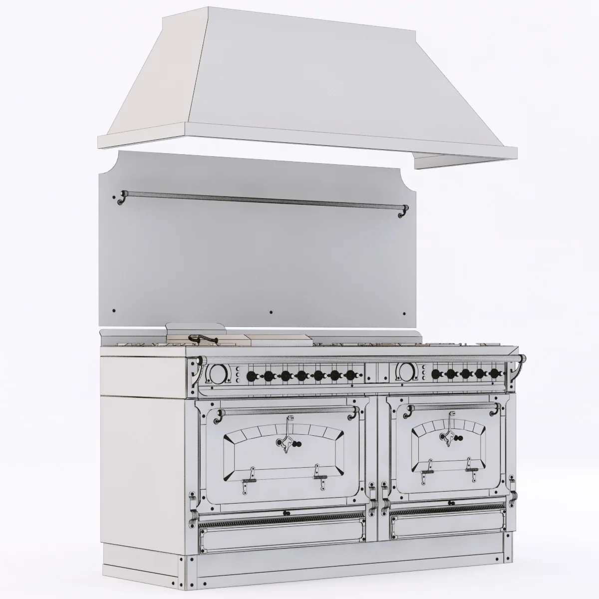 Restart ELG105 Cooking Block 160 Felix Royal — 3D model preview 4