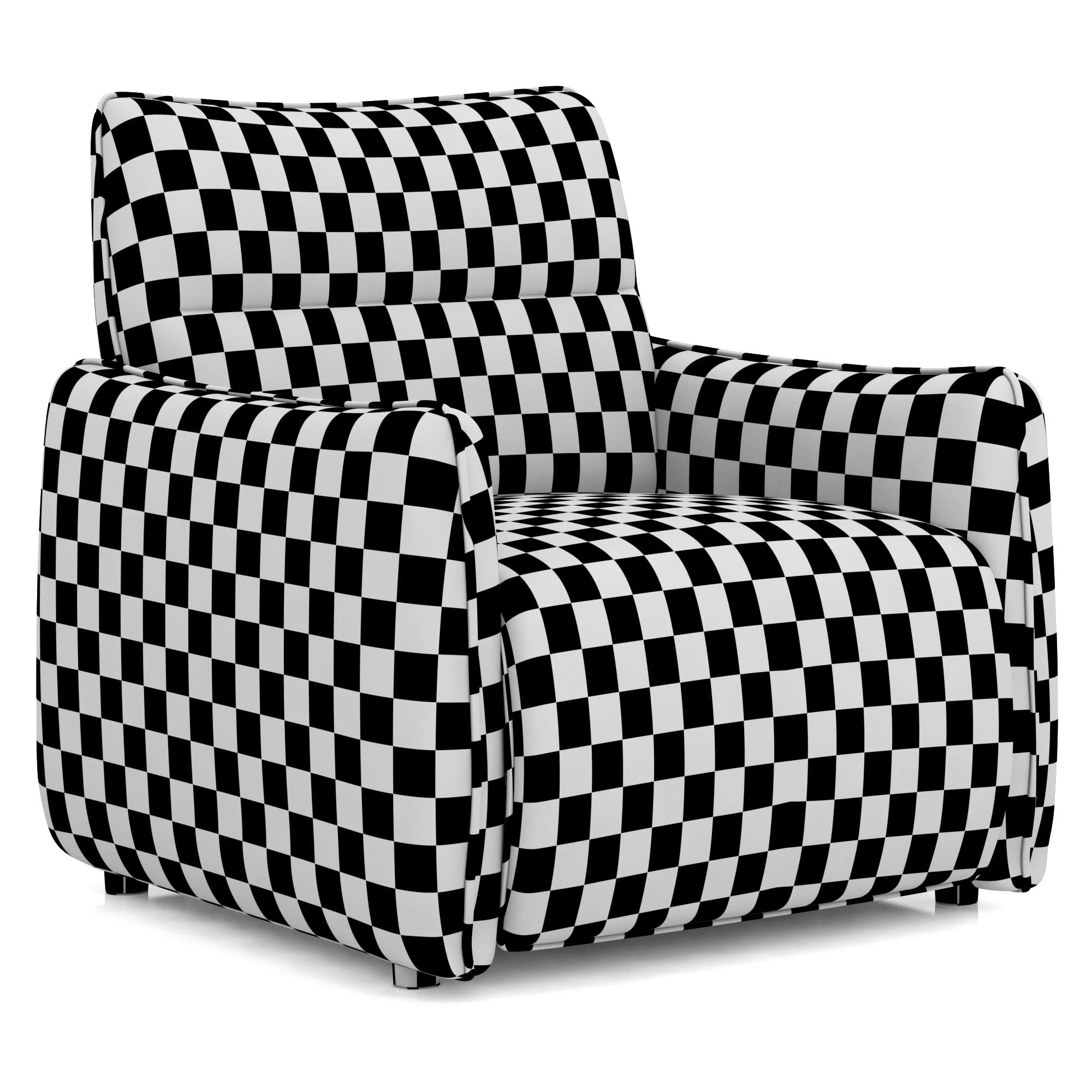 Dantone Home Delaver Armchair — 3D model preview 9
