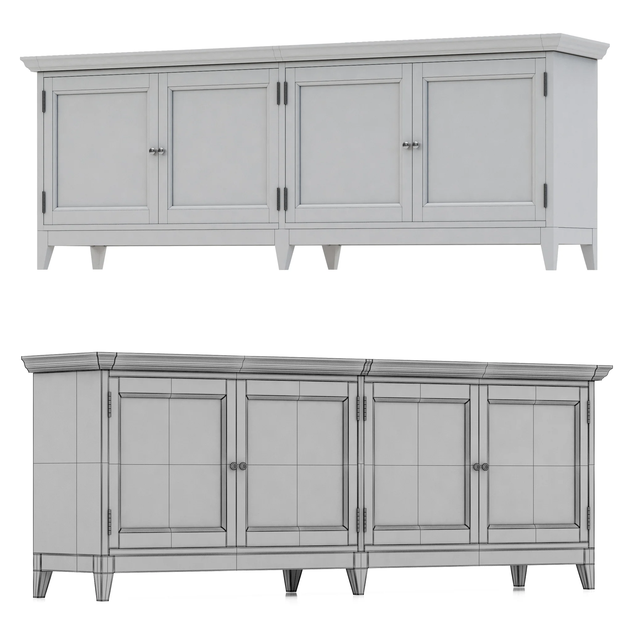 Dantone Home Drawer 6 — 3D model preview 1