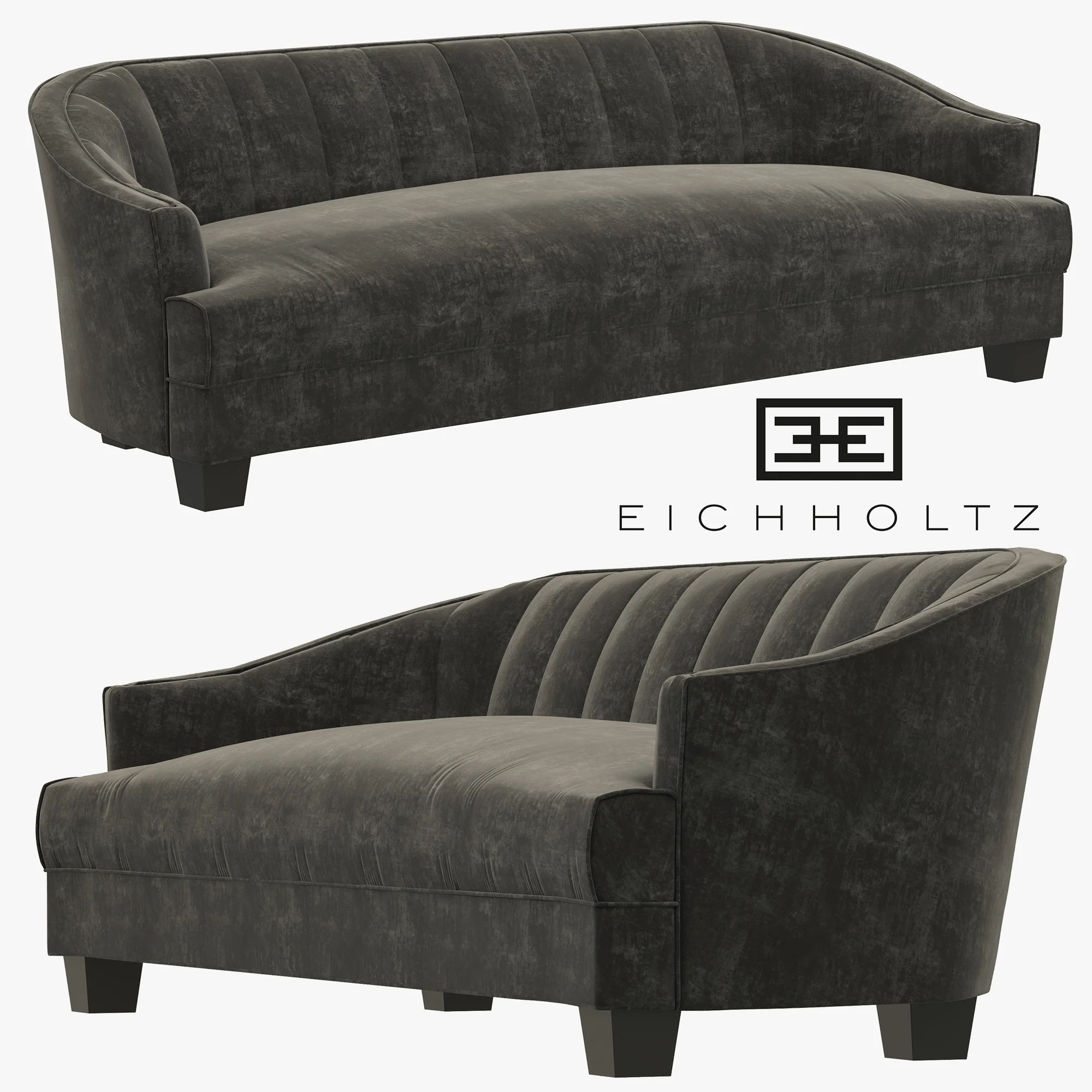 Eichholtz Polaris Sofa — 3D model preview 2