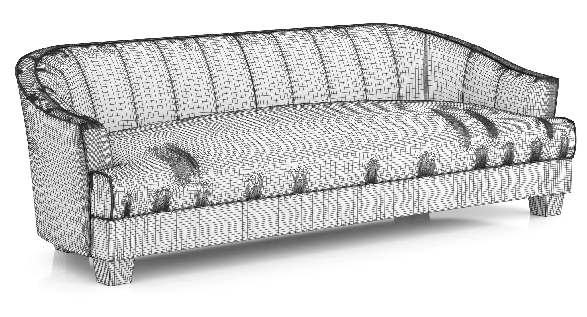Eichholtz Polaris Sofa — 3D model preview 8