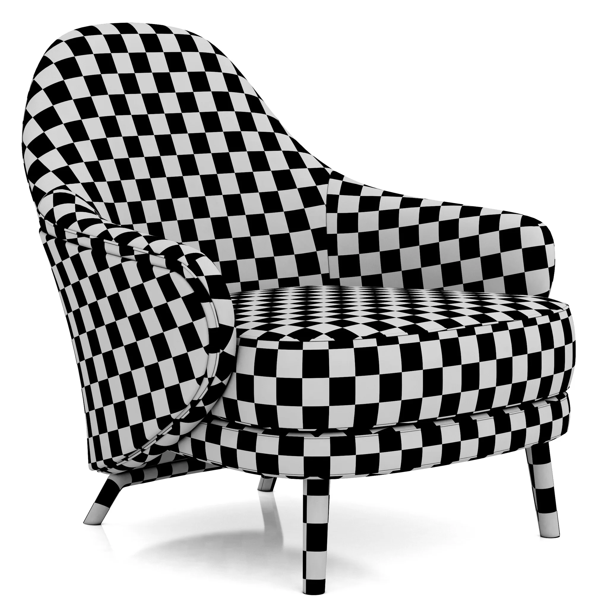 Minotti Angie — 3D model preview 9