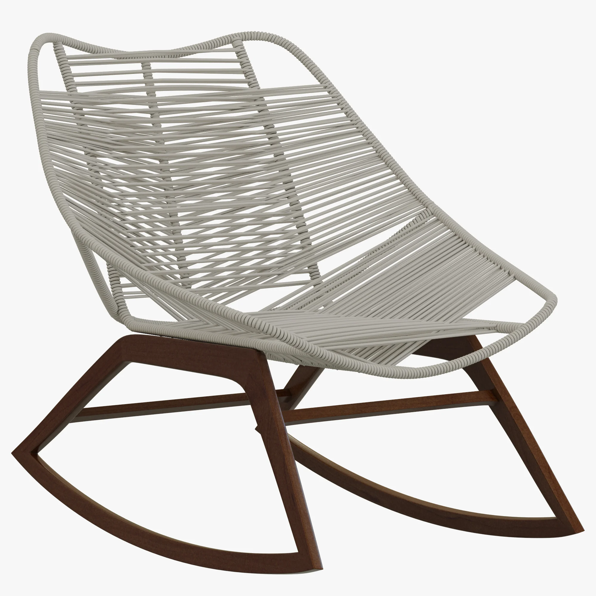 Roche Bobois Sessel WISHBONE — 3D model preview 1
