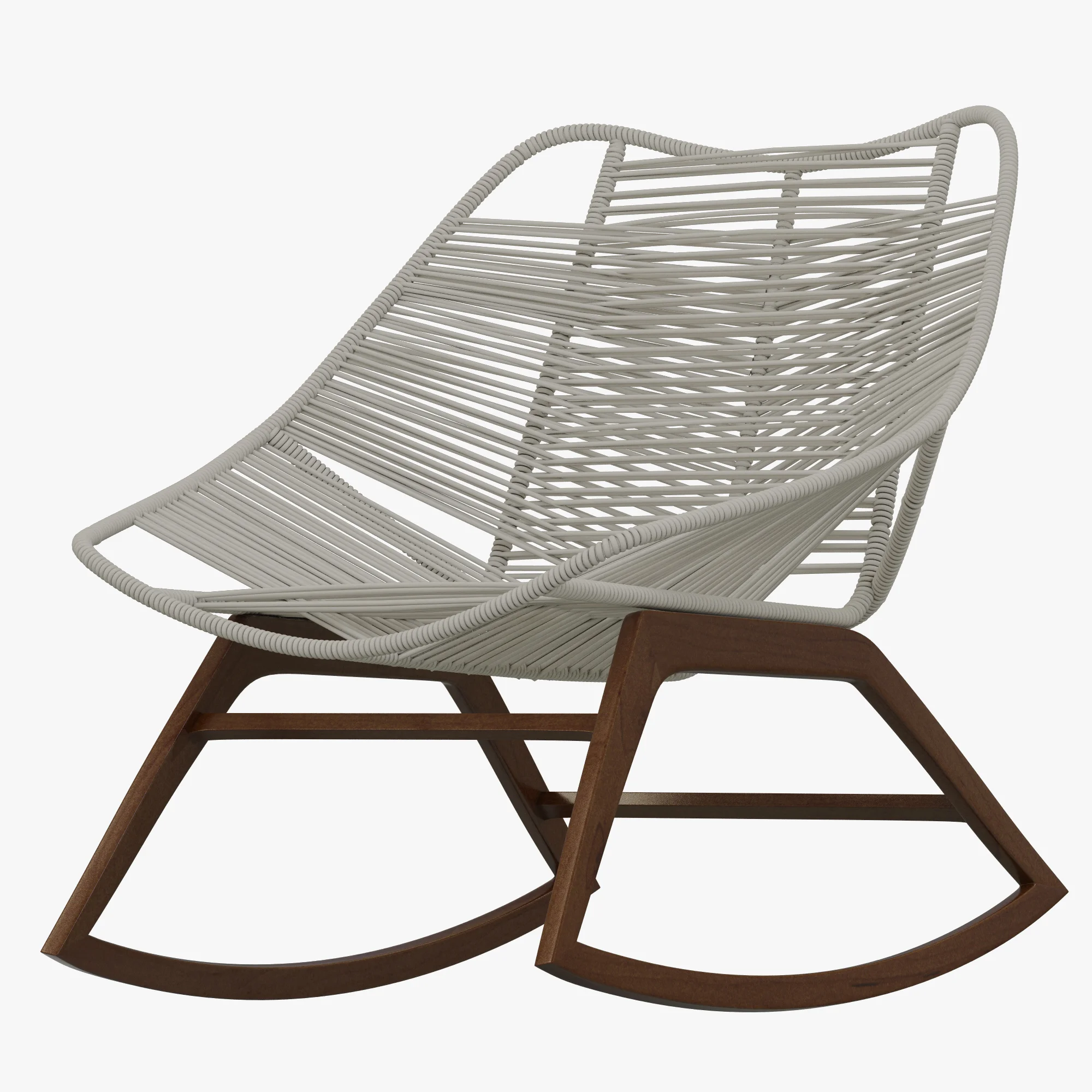 Roche Bobois Sessel WISHBONE — 3D model preview 2