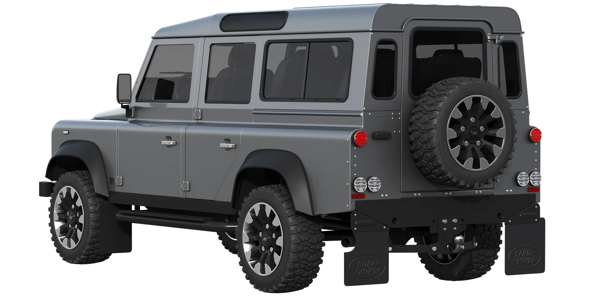 Land Rover Defender Works V8 4 Door 2018, 3D model preview 22