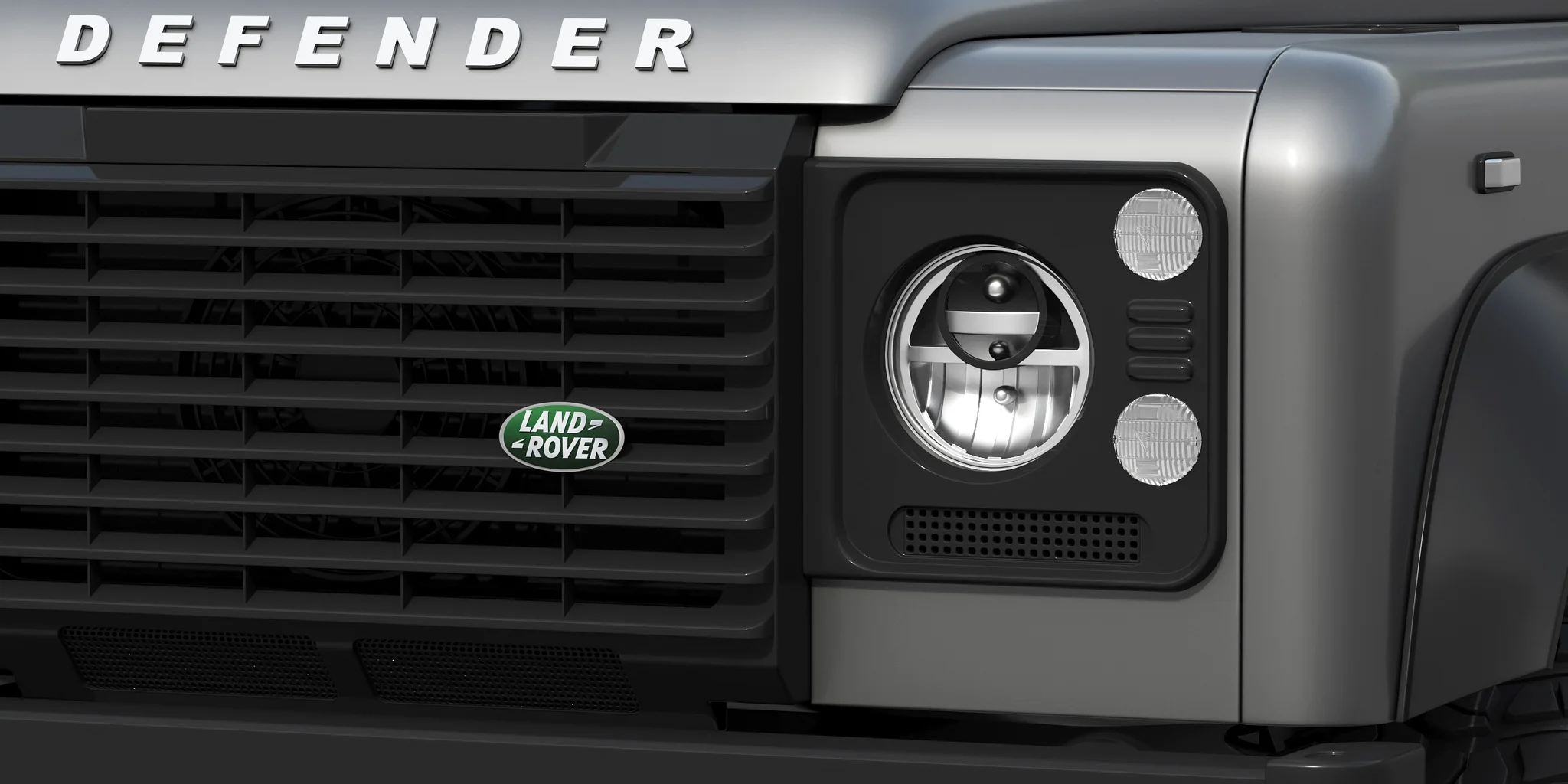 Land Rover Defender Works V8 4 Door 2018, 3D model preview 26
