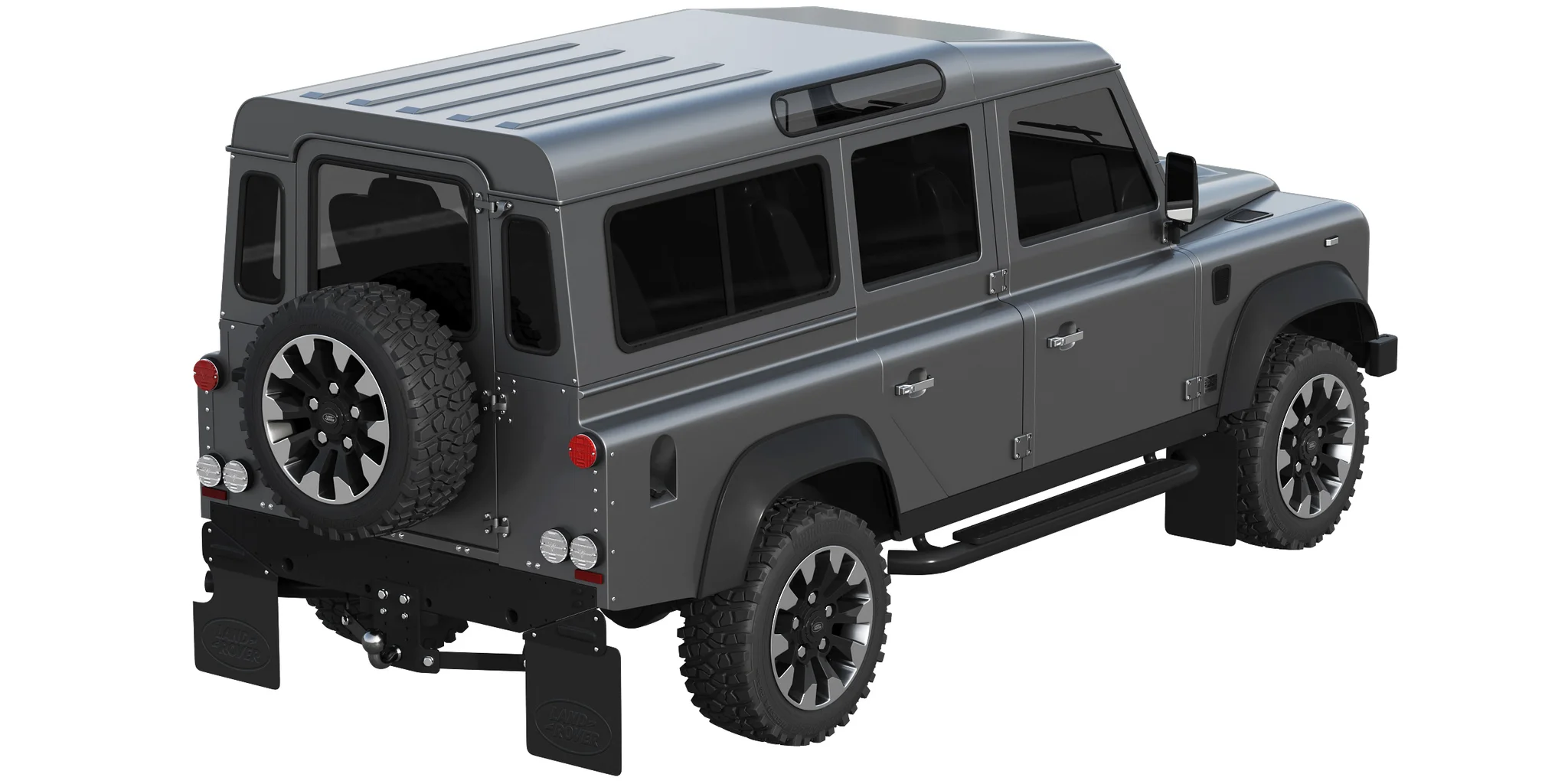 Land Rover Defender Works V8 4 Door 2018, 3D model preview 34