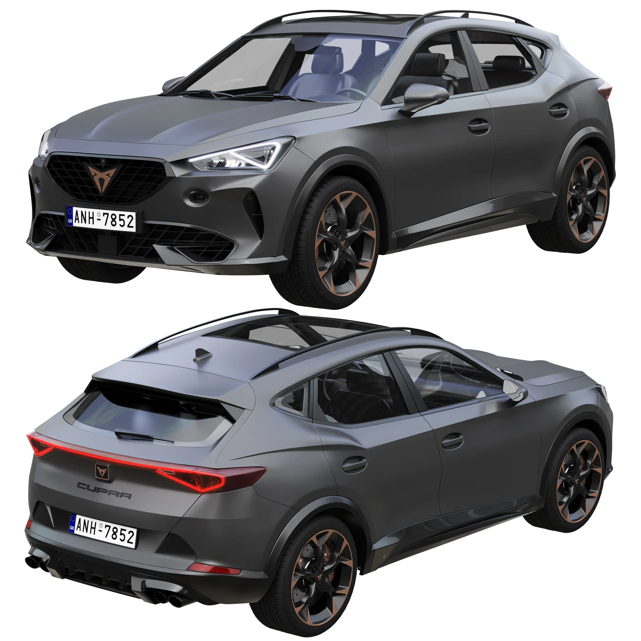 Cupra Formentor, 3D model preview 7