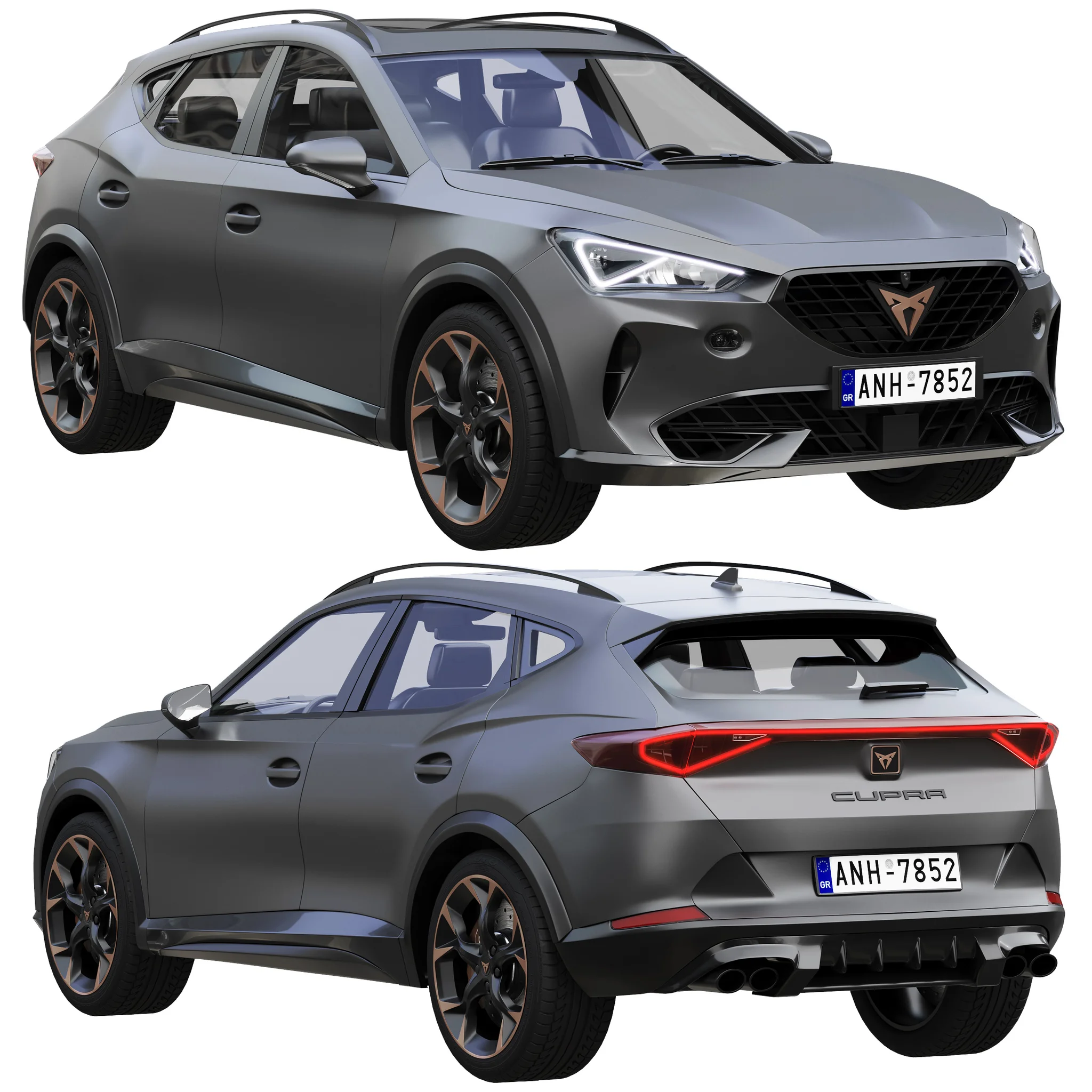 Cupra Formentor, 3D model preview 16