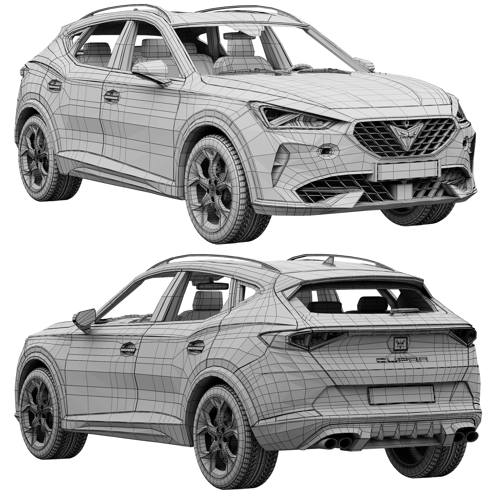 Cupra Formentor, 3D model preview 18