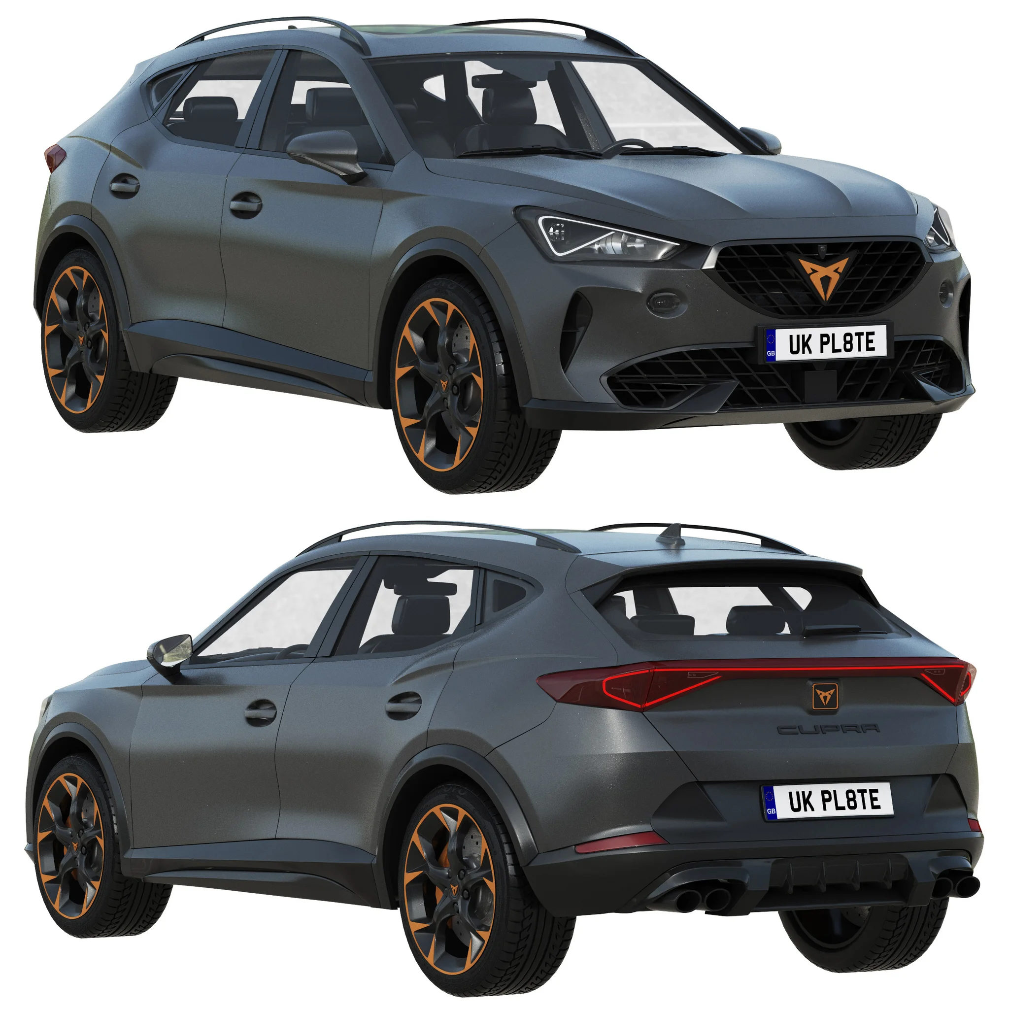 Cupra Formentor, 3D model preview 20