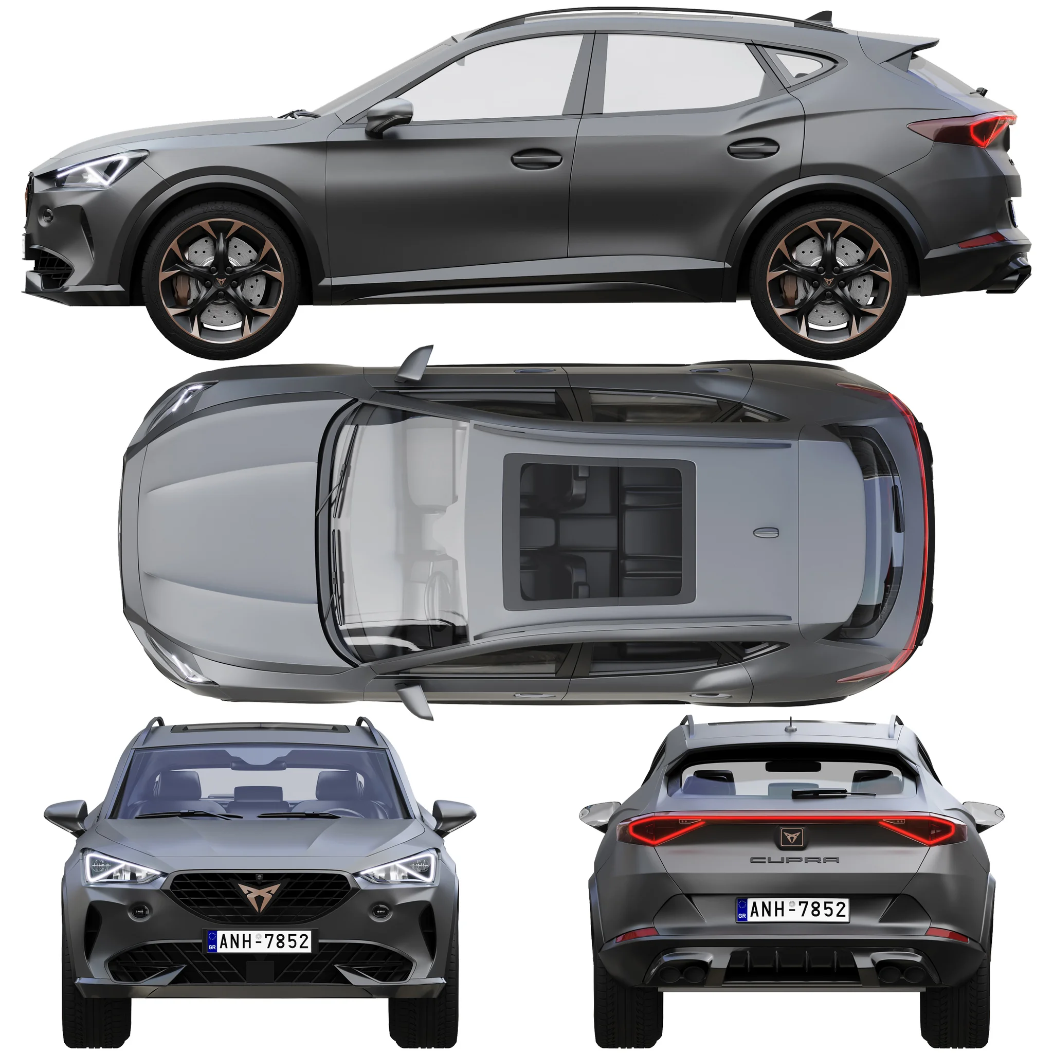 Cupra Formentor, 3D model preview 27