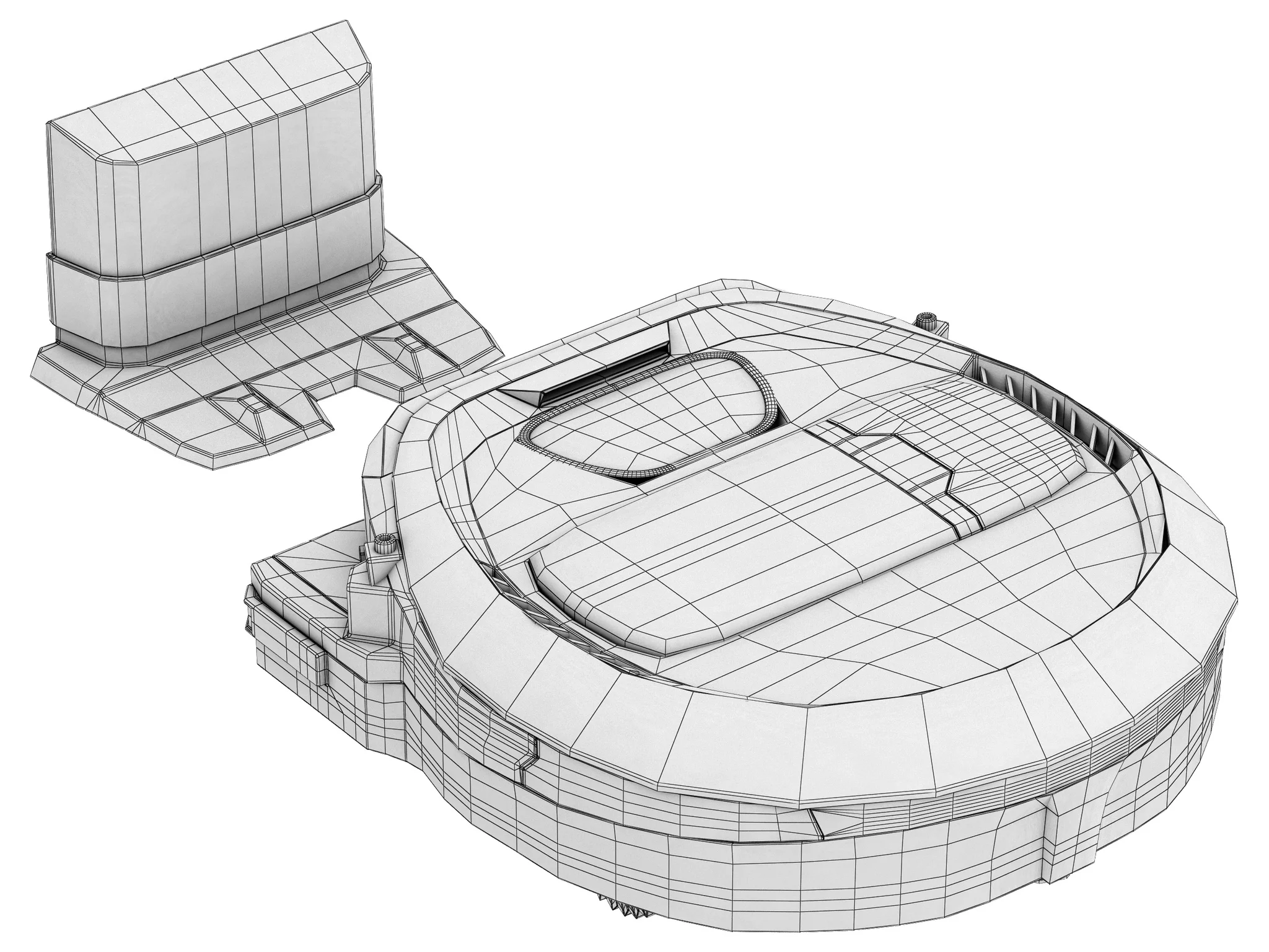 Samsung VR7070 POWERbot — 3D model preview 3