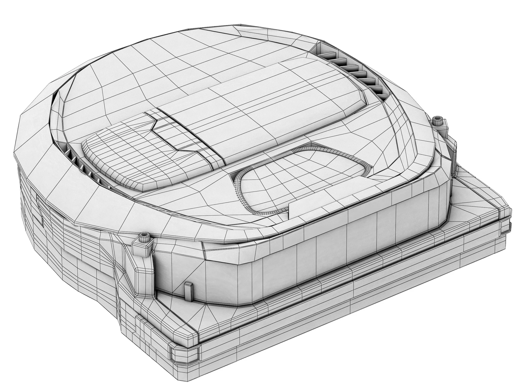 Samsung VR7070 POWERbot — 3D model preview 8