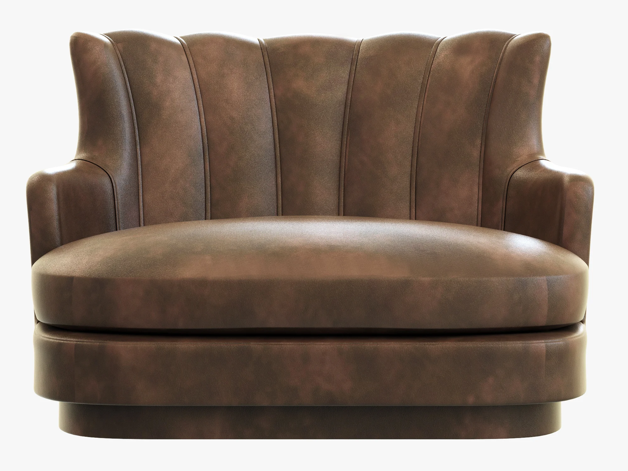 Brabbu Plum Single Sofa — 3D model preview 6