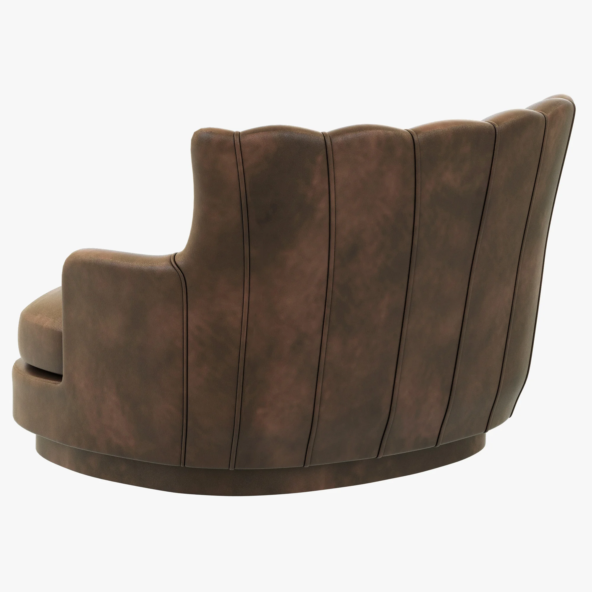 Brabbu Plum Single Sofa — 3D model preview 8