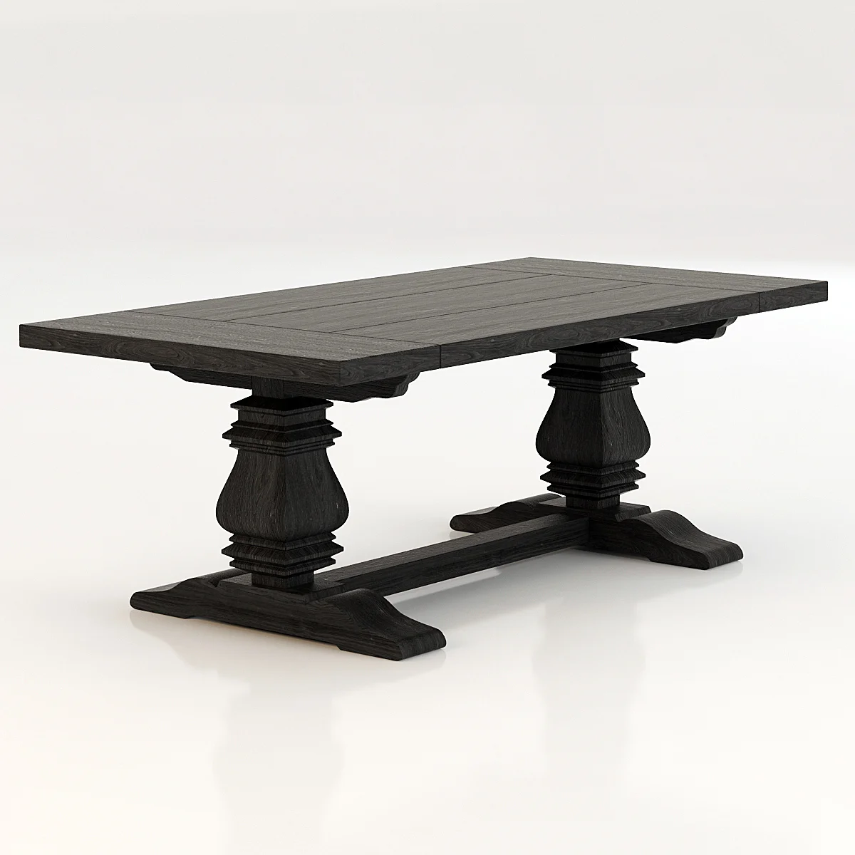 Restoration Hardware Salvaged Tables — 3D model preview 4