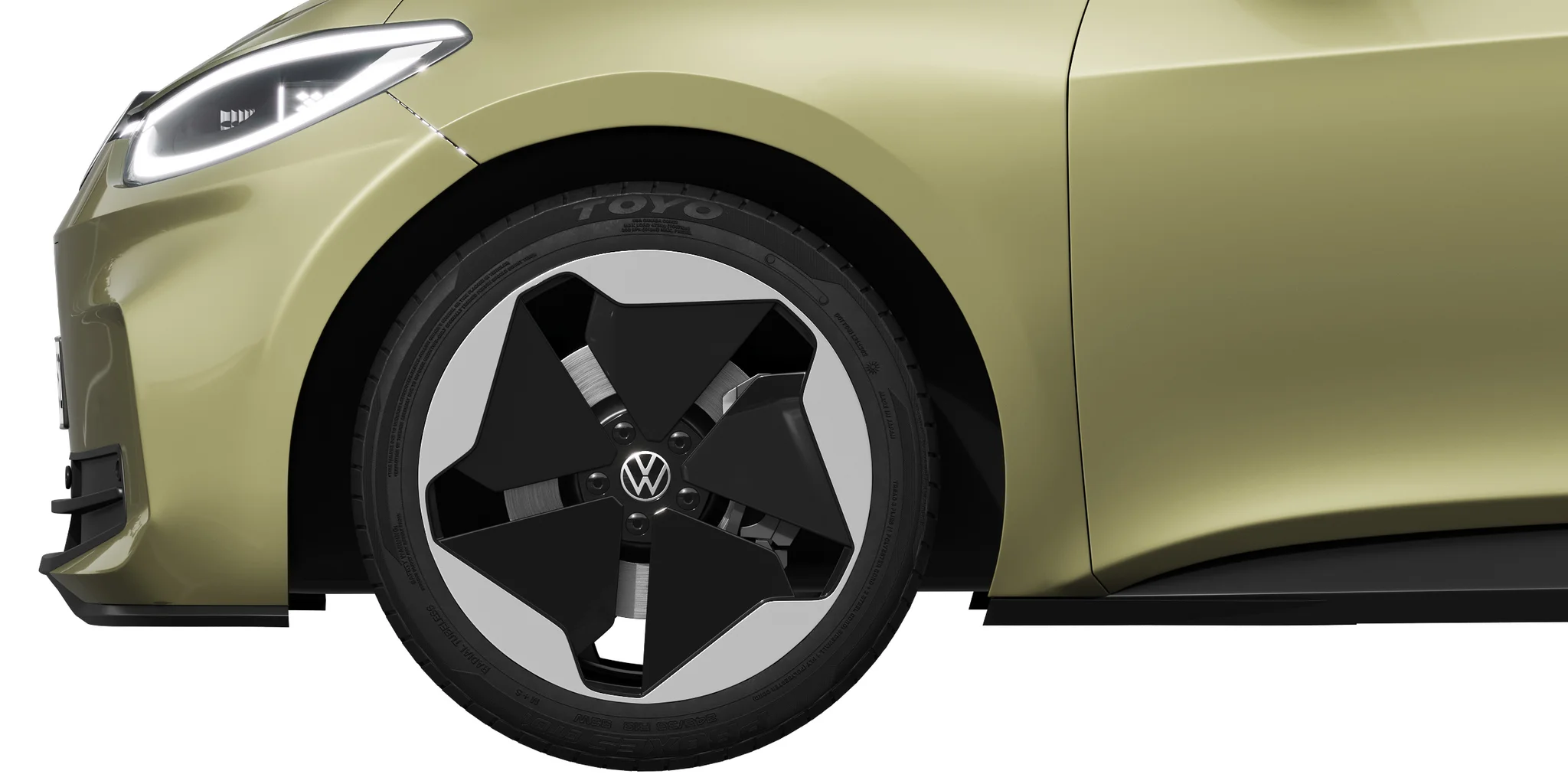 Volkswagen ID3 2024, 3D model preview 1