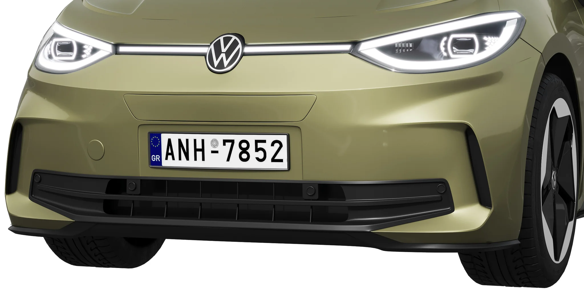 Volkswagen ID3 2024, 3D model preview 2