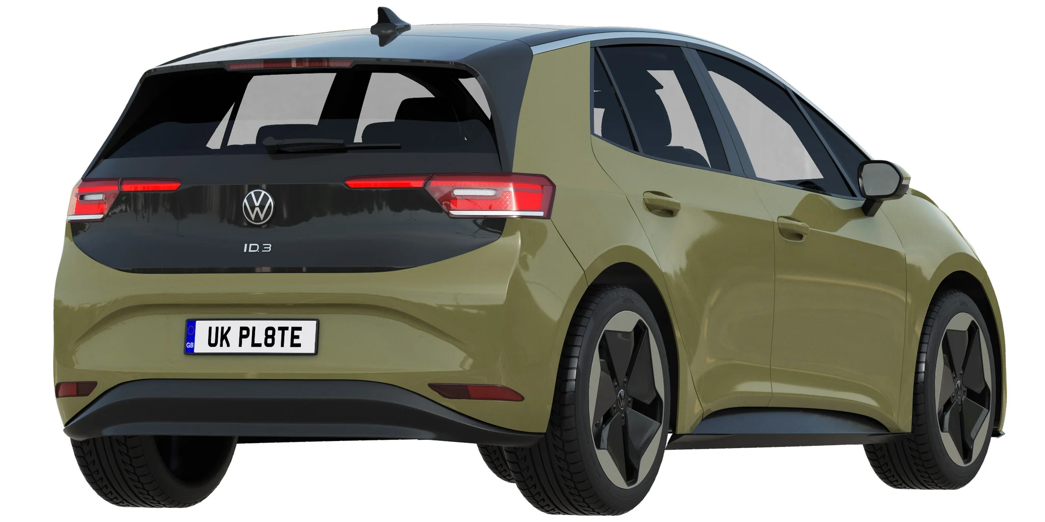 Volkswagen ID3 2024, 3D model preview 9