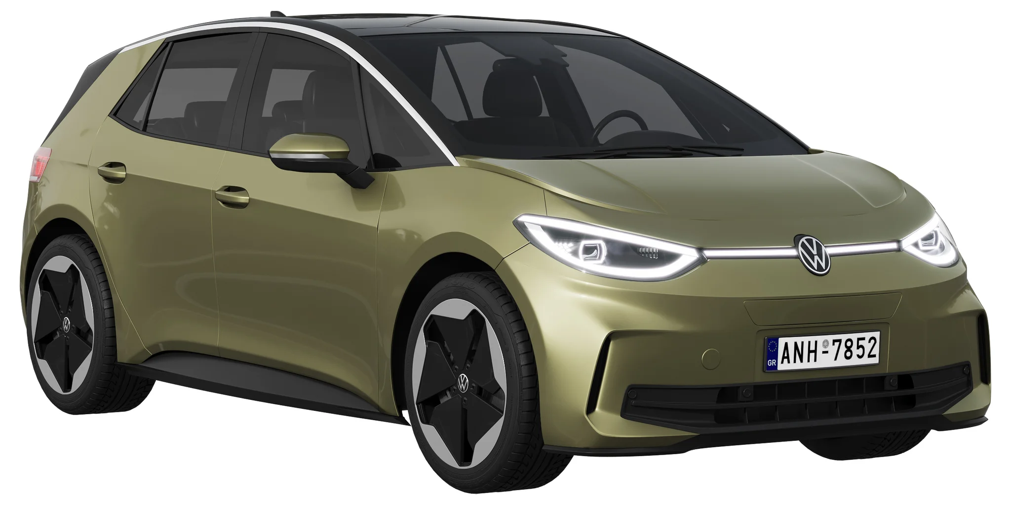 Volkswagen ID3 2024, 3D model preview 15