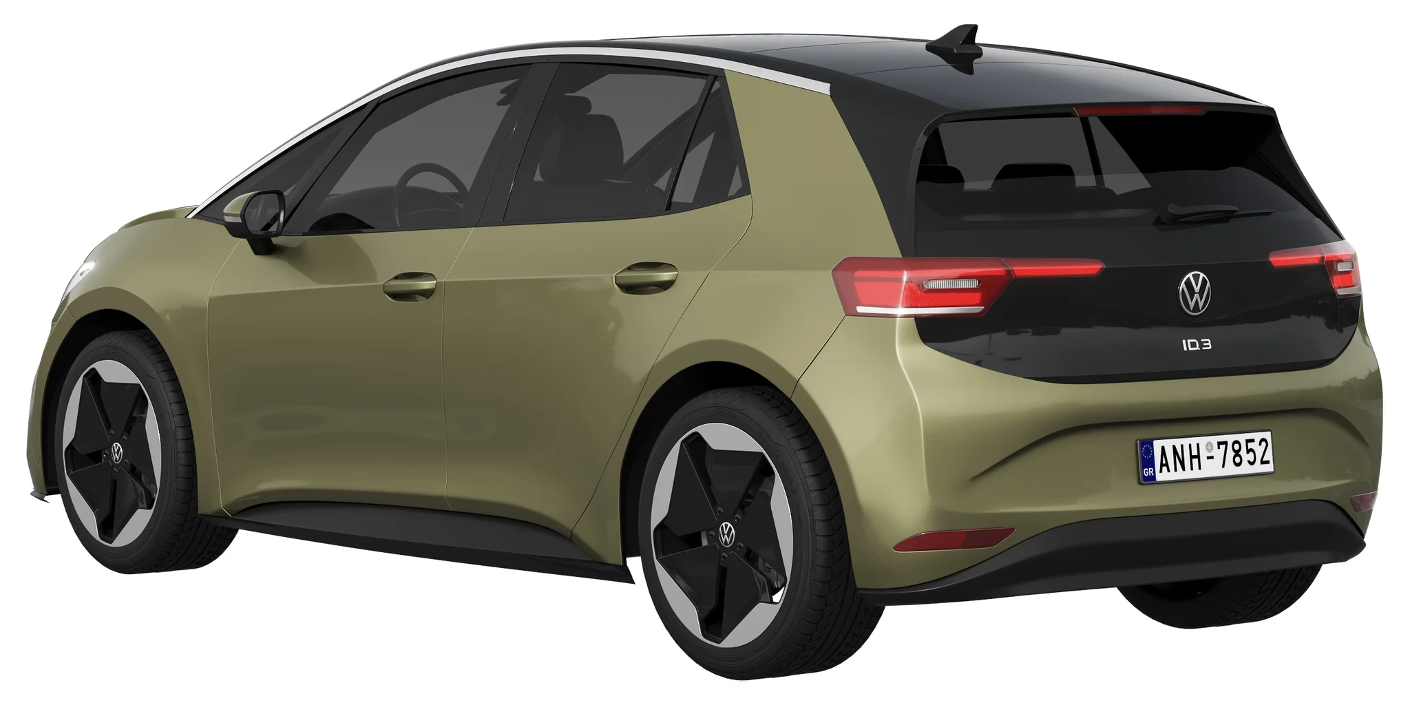 Volkswagen ID3 2024, 3D model preview 22