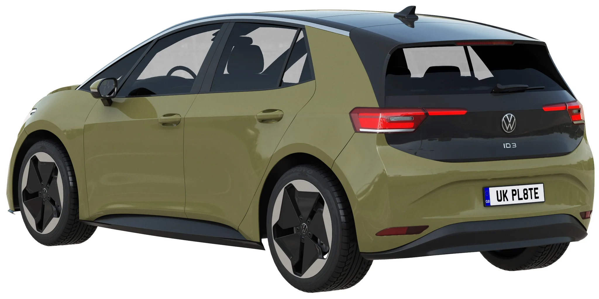 Volkswagen ID3 2024, 3D model preview 24