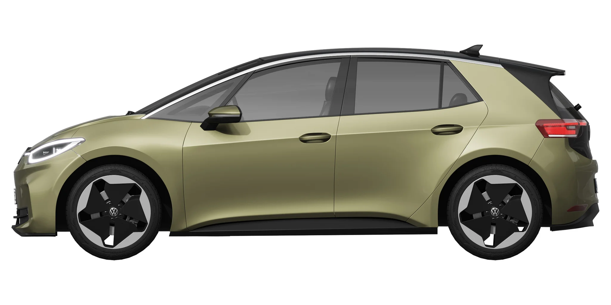 Volkswagen ID3 2024, 3D model preview 27