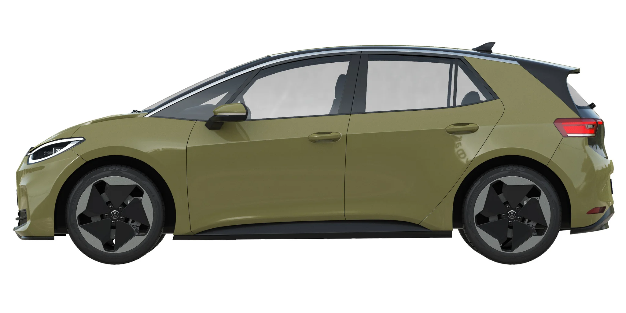 Volkswagen ID3 2024, 3D model preview 29