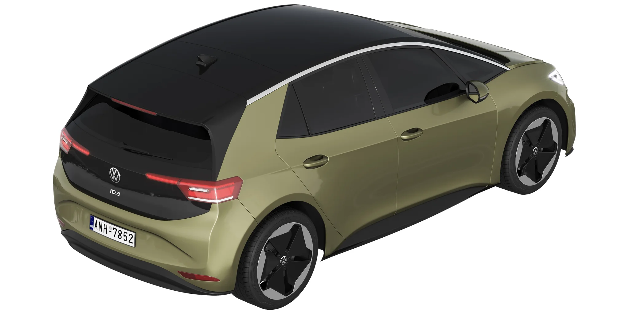 Volkswagen ID3 2024, 3D model preview 35