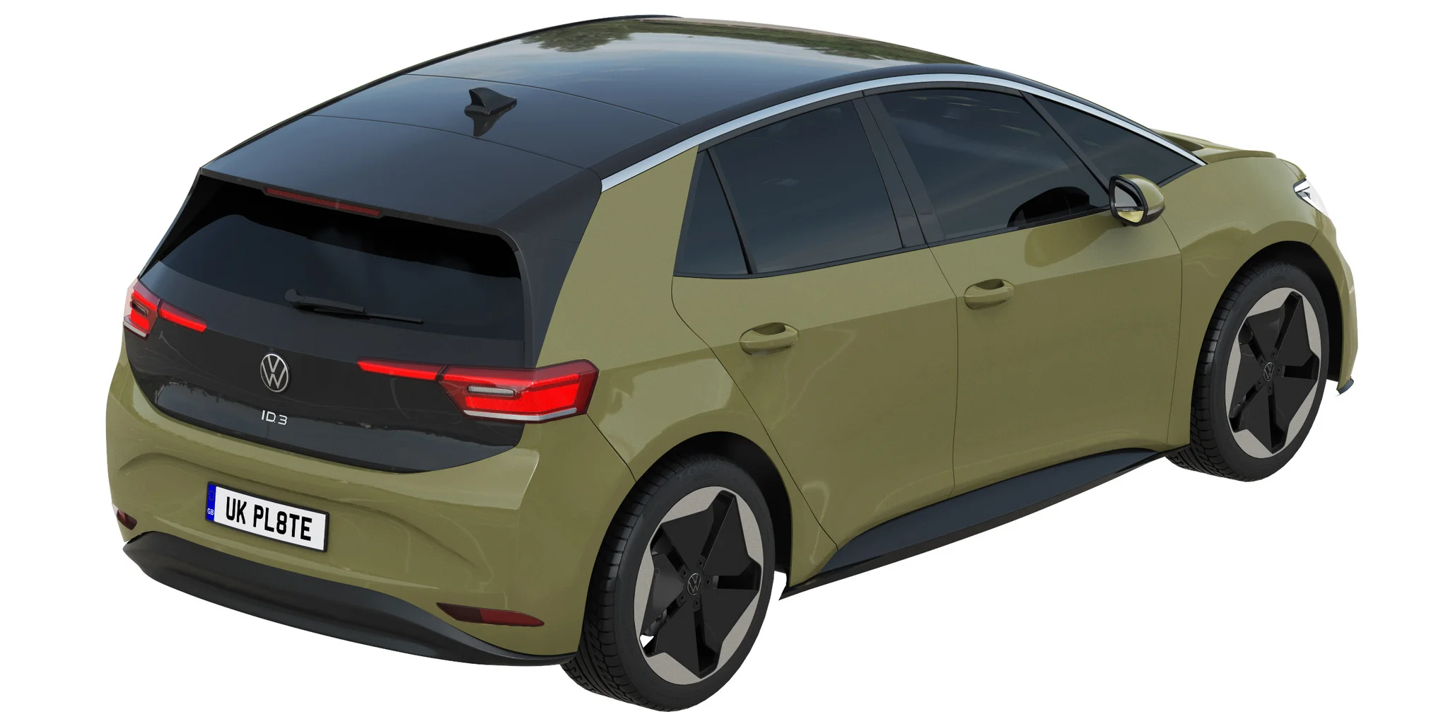 Volkswagen ID3 2024, 3D model preview 37