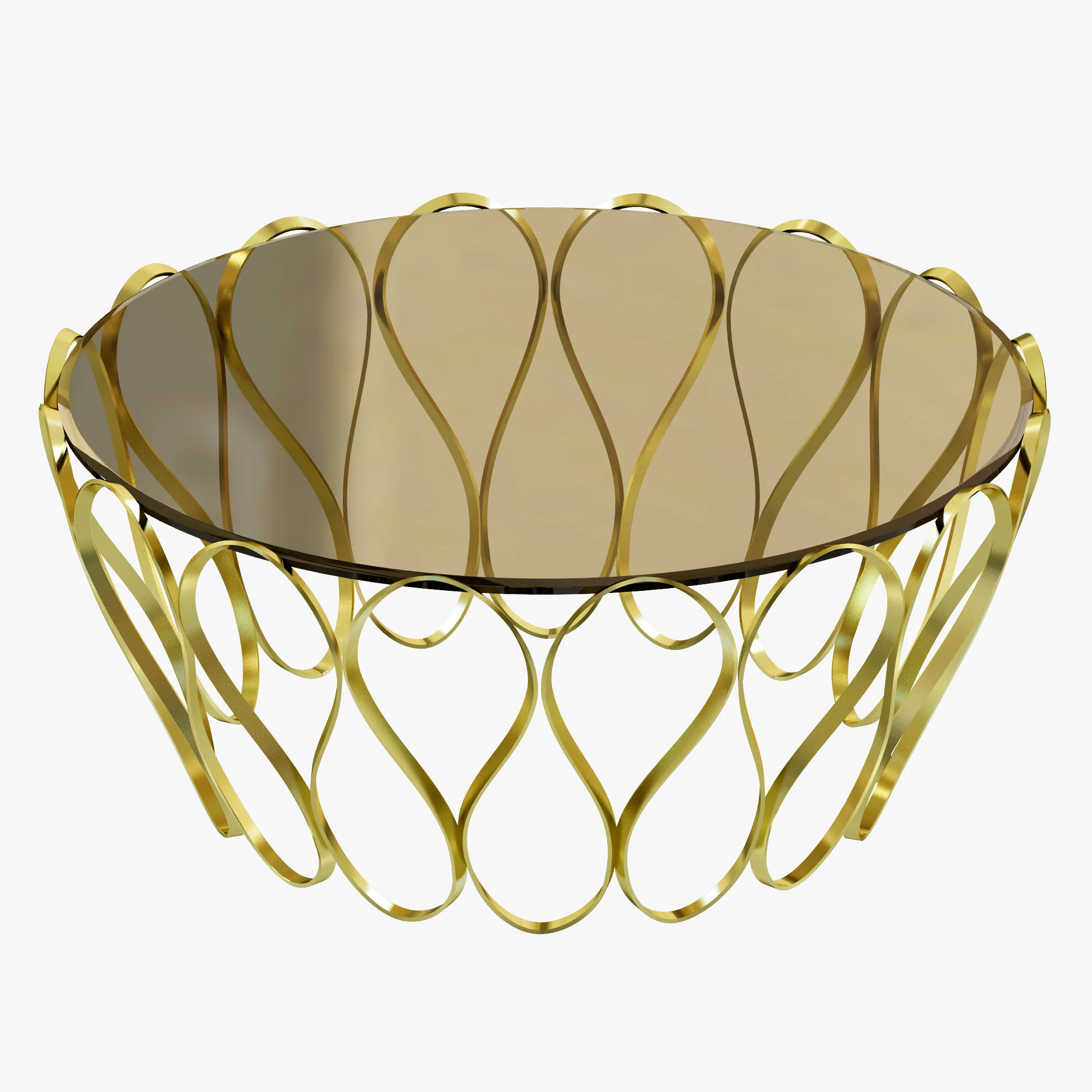 Boca Do Lobo Aquarius Center Table — 3D model preview 1