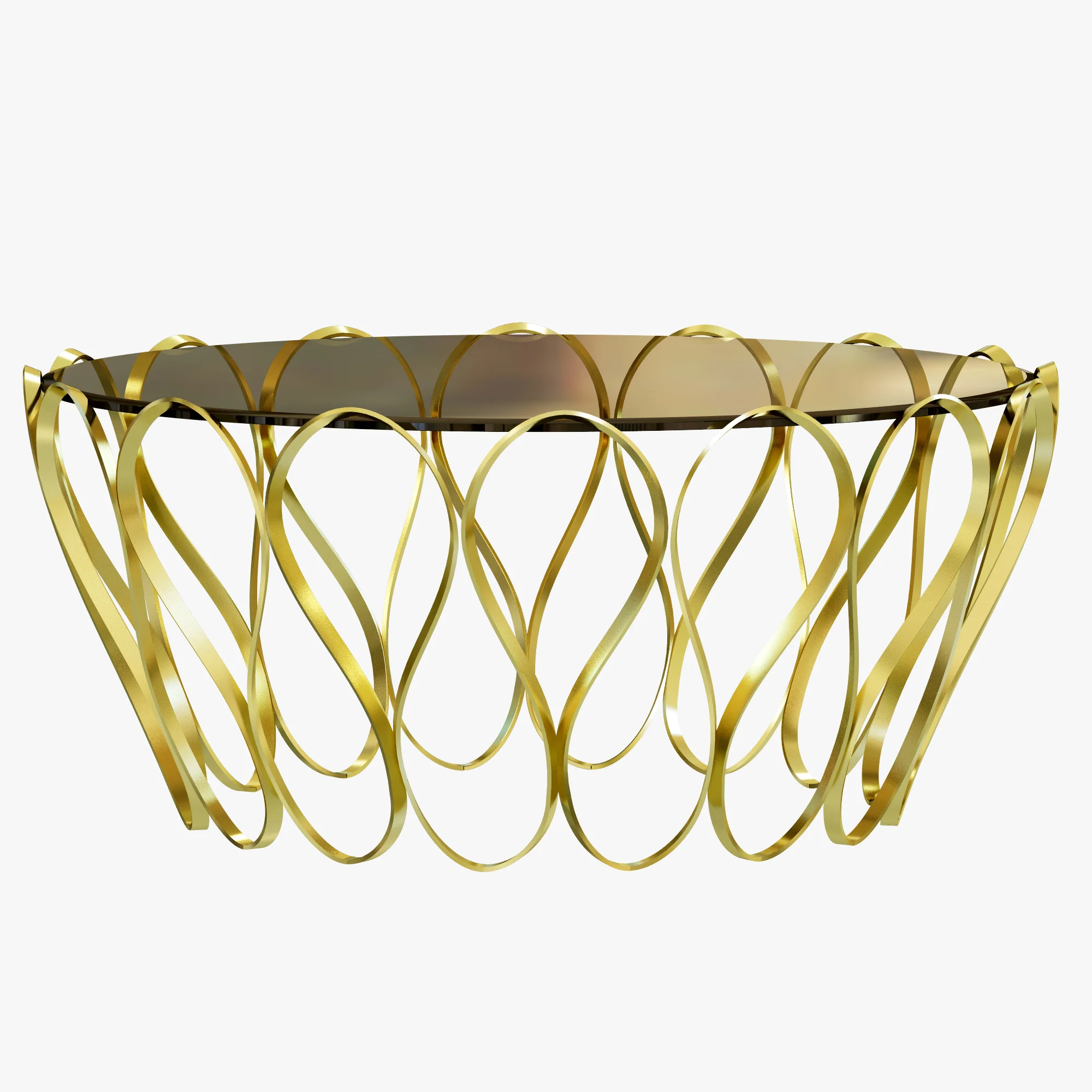Boca Do Lobo Aquarius Center Table — 3D model preview 2