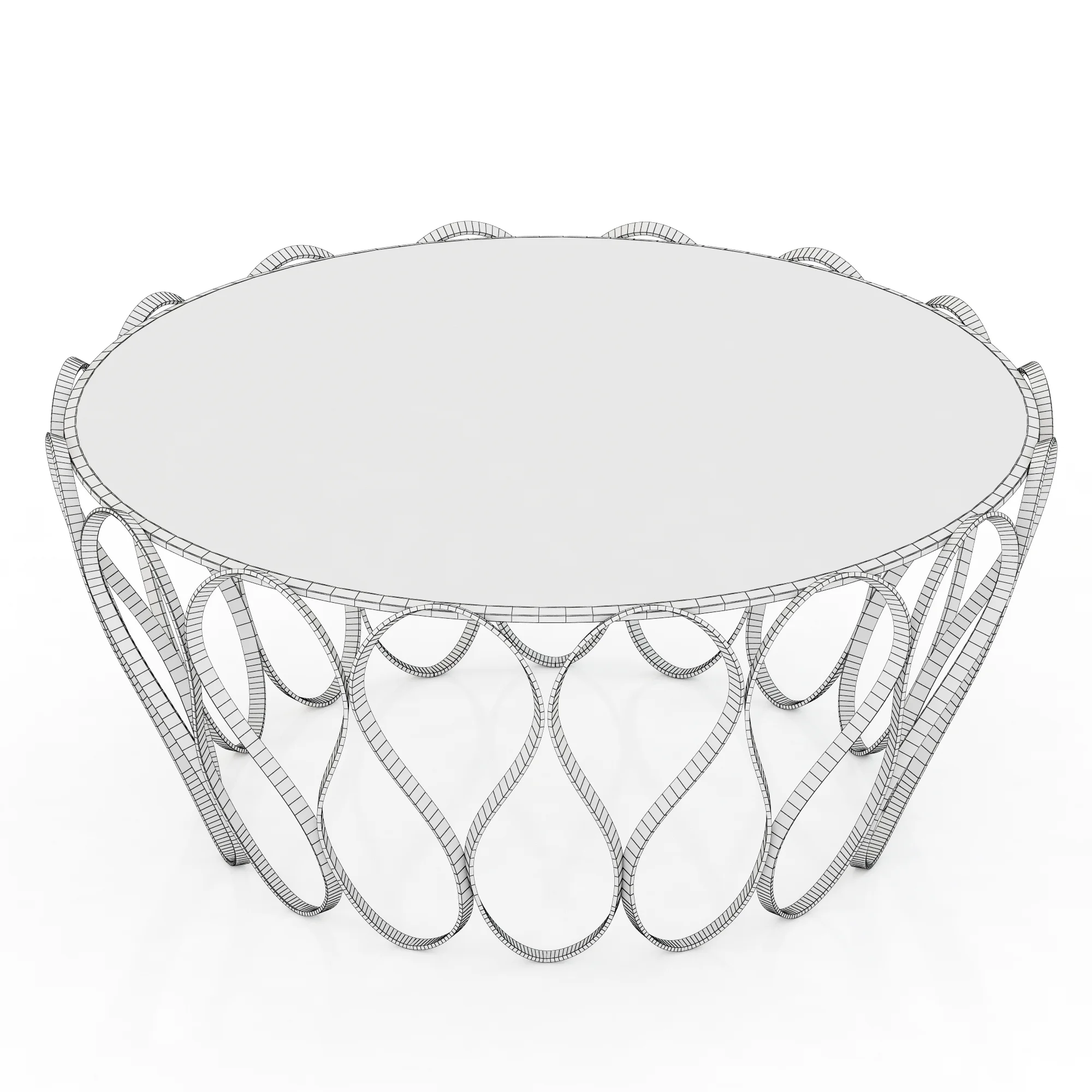 Boca Do Lobo Aquarius Center Table — 3D model preview 5