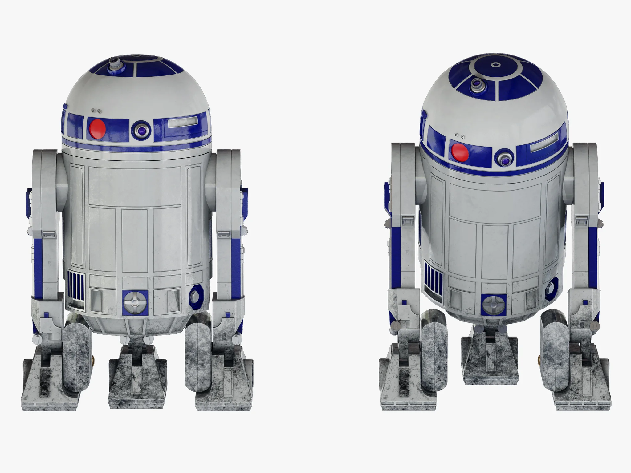 R2D2 — 3D model preview 1