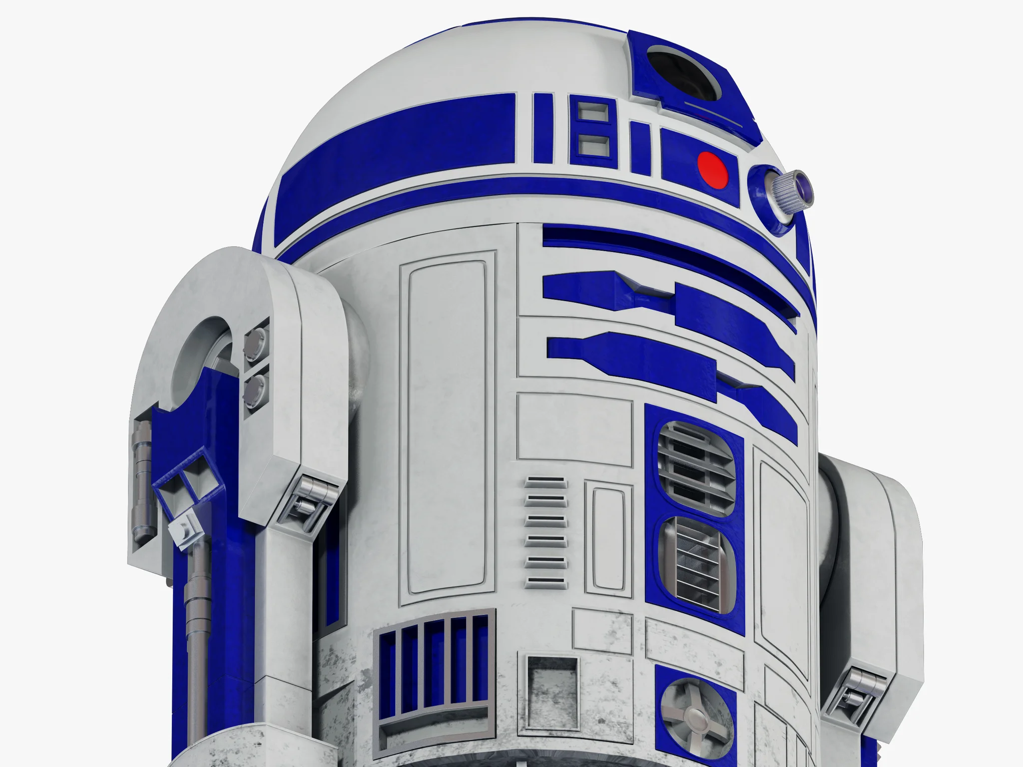 R2D2 — 3D model preview 2