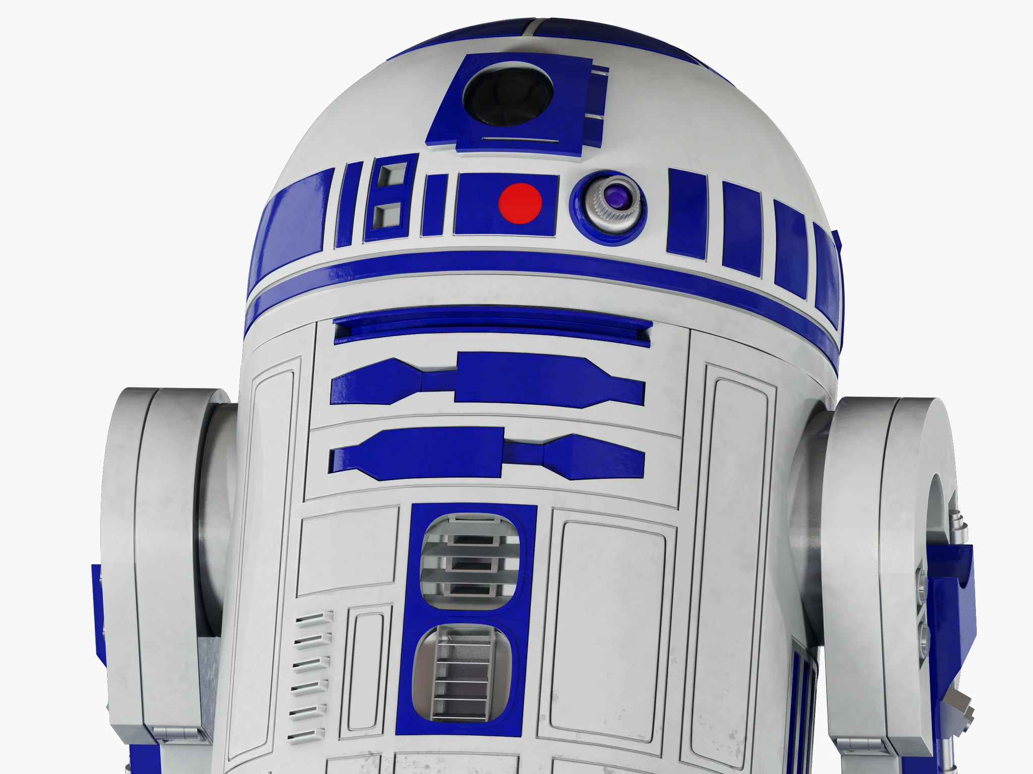R2D2 — 3D model preview 6