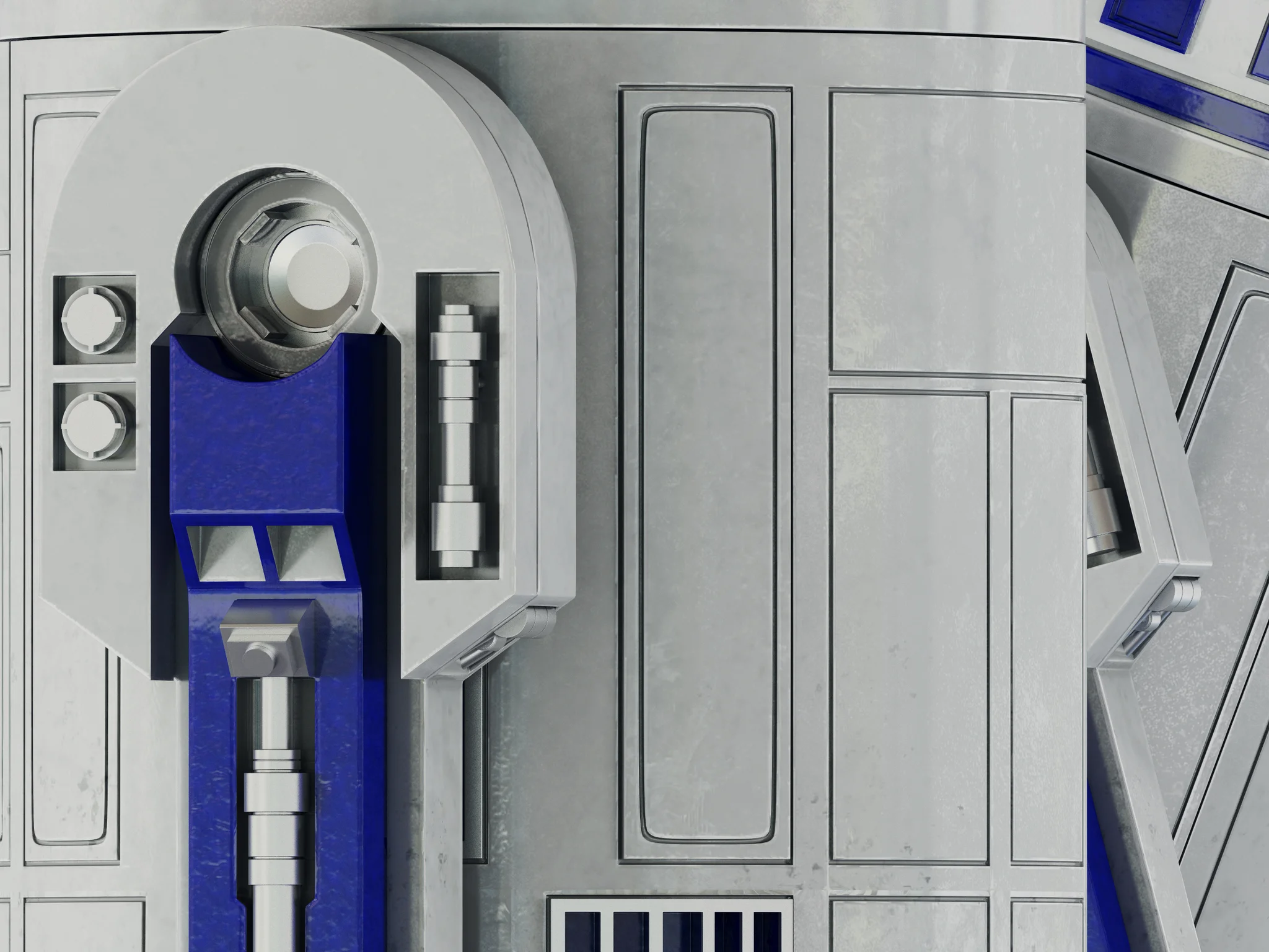 R2D2 — 3D model preview 7