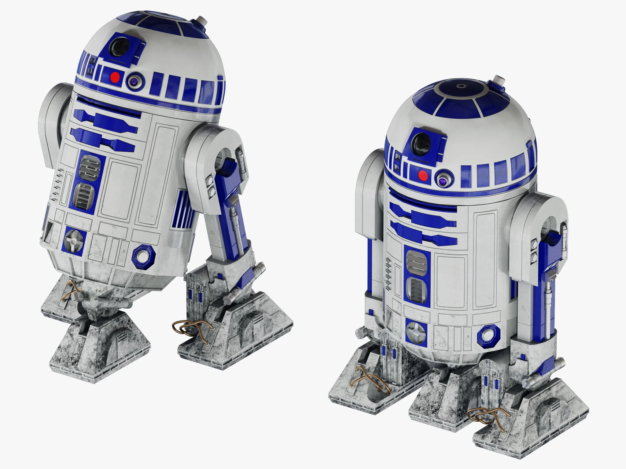 R2D2 — 3D model preview 8